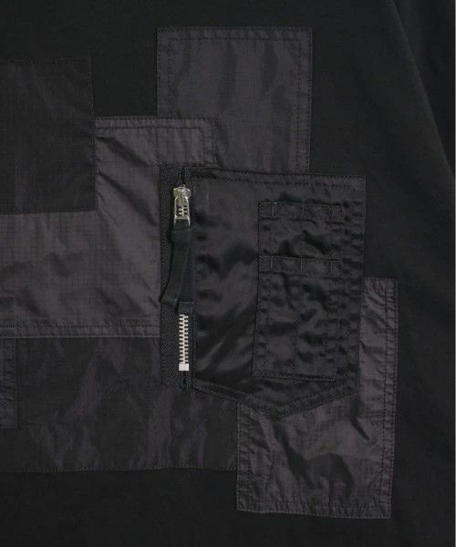 Comme des Garcons Homme T-Shirts Short Sleeve Round Neck Cotton Black Size US L / EU 52-54 / 3 - 7 Thumbnail