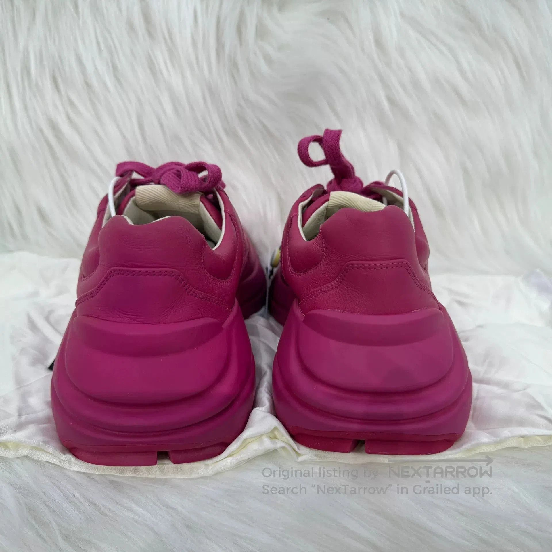 Gucci Gucci Pink Belt Dad Shoes. Size US 5 / IT 35 - 3 Thumbnail