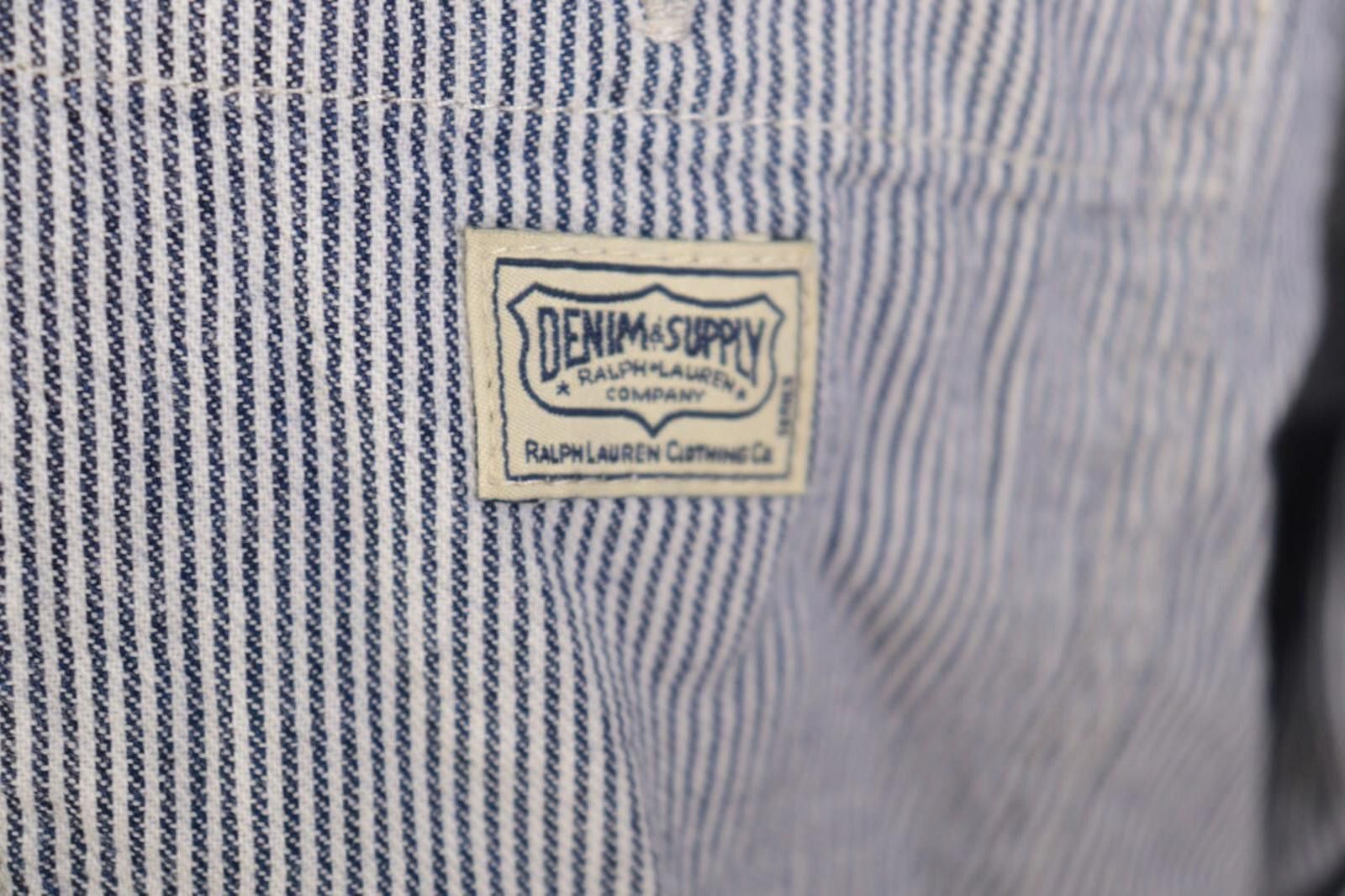 Denim & Supply Ralph Lauren Denim & Supply Ralph Lauren Gray Pockets Shirt Sz L Size US L / EU 52-54 / 3 - 2 Thumbnail