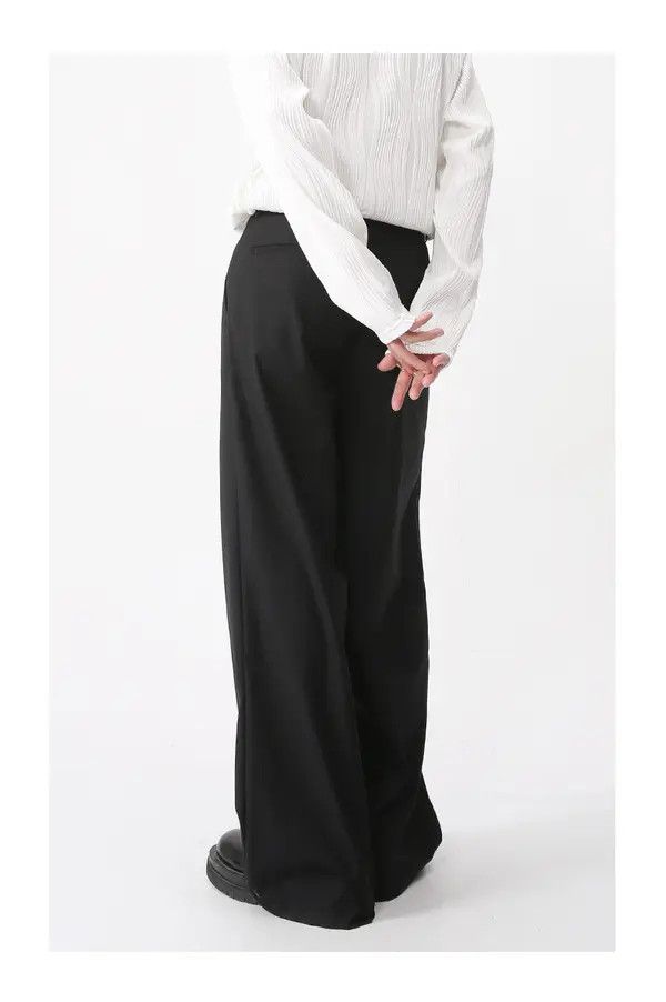 Japanese Brand Ichiko x aoka Japanese retro casual loose straight trousers Size US 32 / EU 48 - 4 Thumbnail