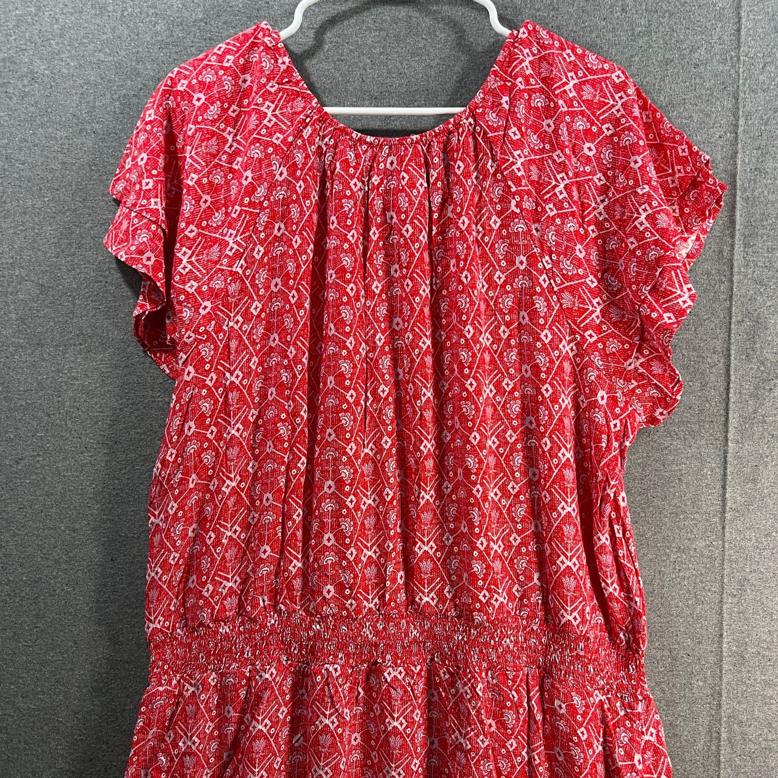 Other Destination 365 Printed Short-Sleeve Midi Dress Size XL / US 12-14 / IT 48-50 - 16 Thumbnail