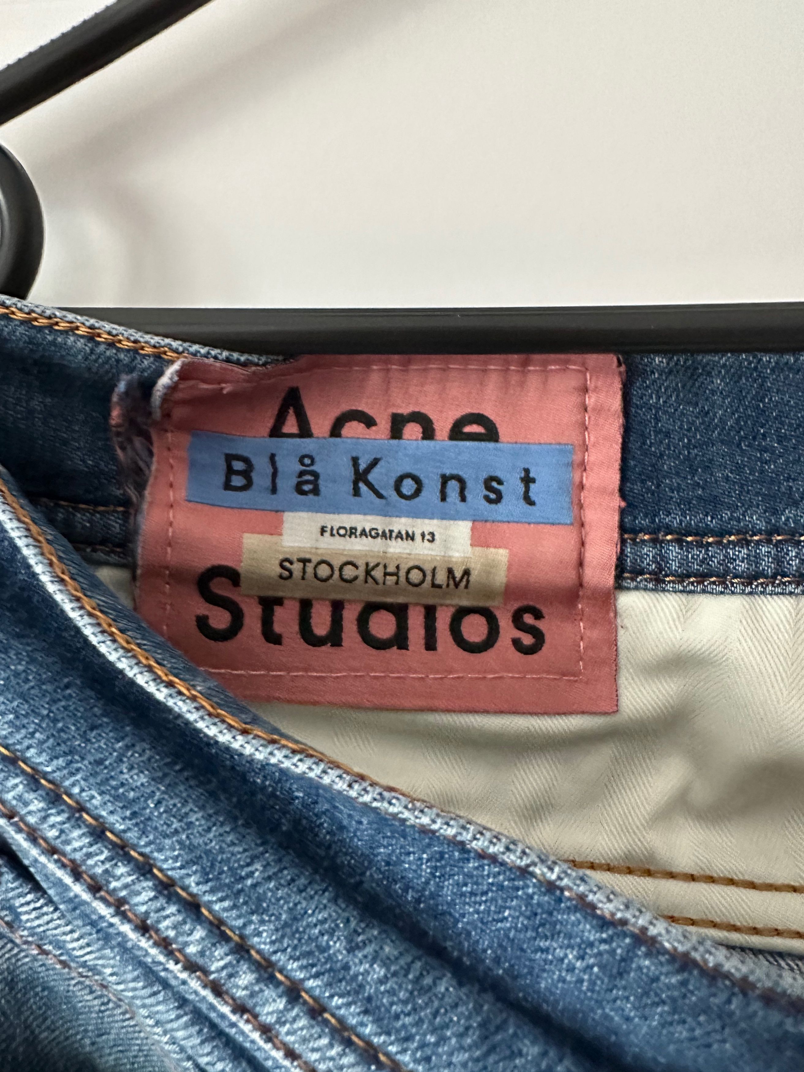 Acne Studios Acne Studios Bla Konst skinny stretch denim pants Size US 33 - 4 Thumbnail