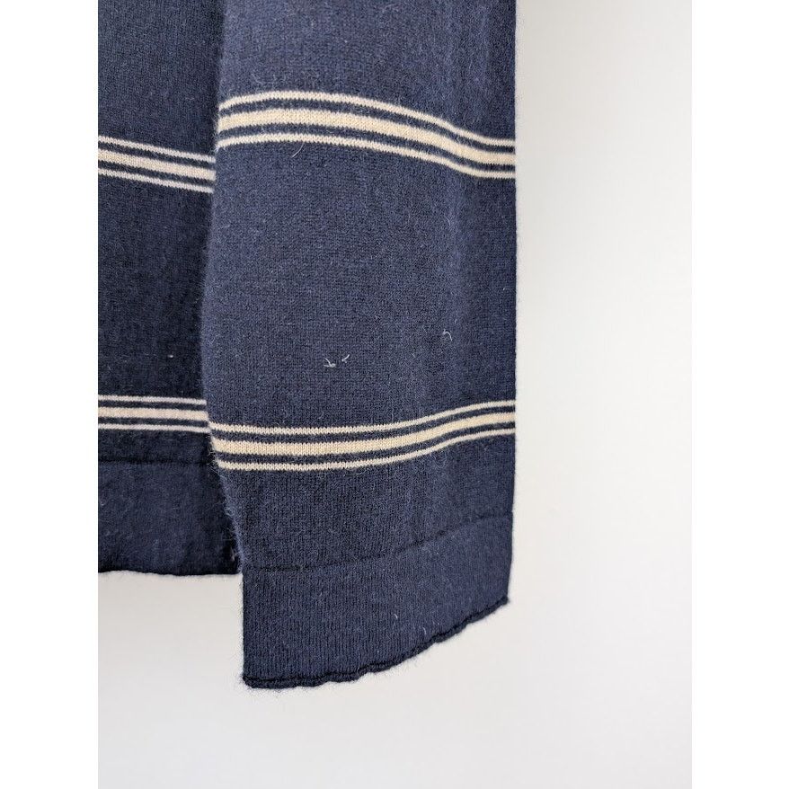 Brunello Cucinelli o1rshd1 CC20 Cashmere Sweater Striped Luxury in Blue Size US M / EU 48-50 / 2 - 6 Thumbnail