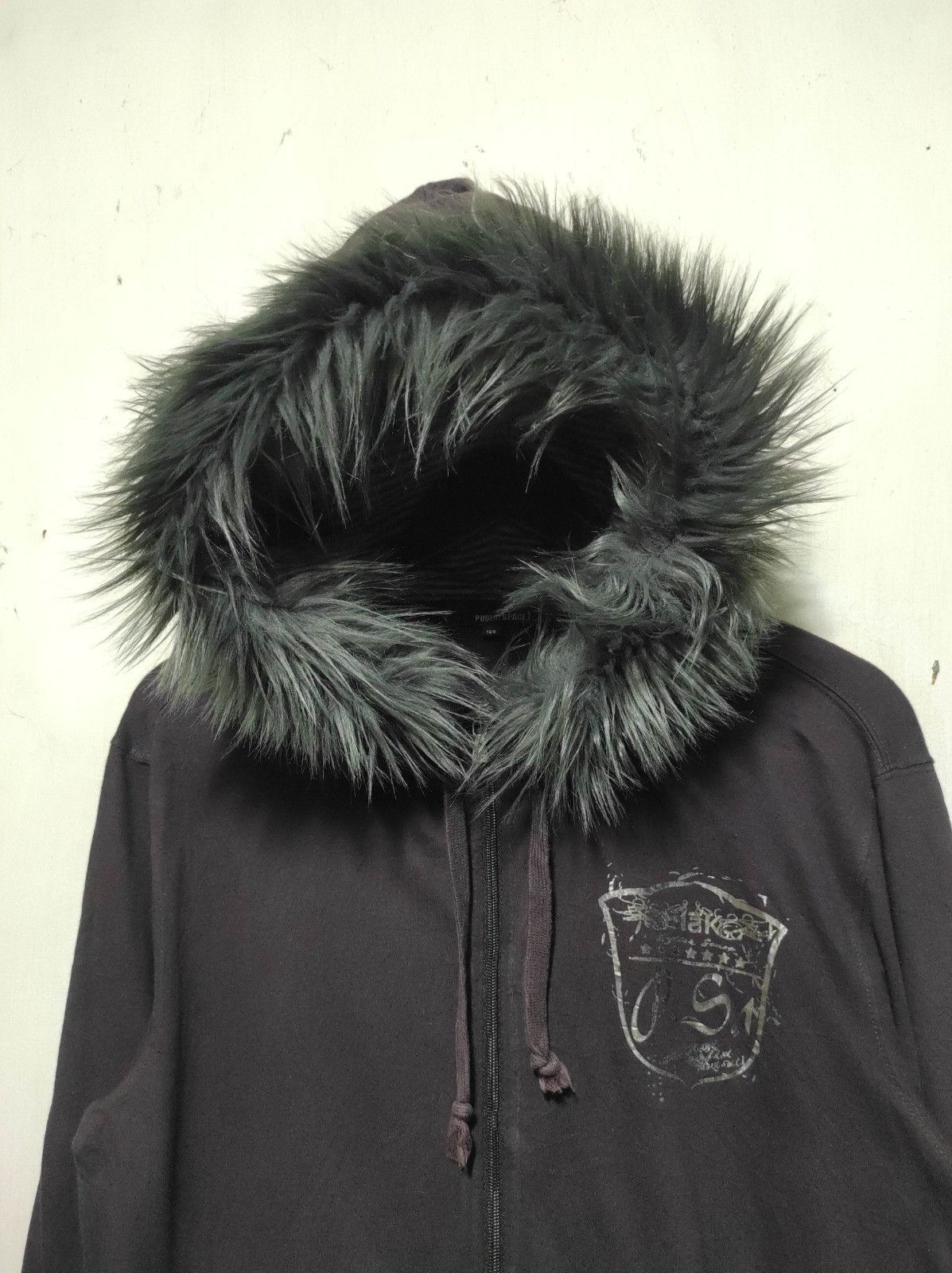 Hysteric Glamour Public Space 1 zipper fur hoodie LGB style Size US M / EU 48-50 / 2 - 4 Thumbnail