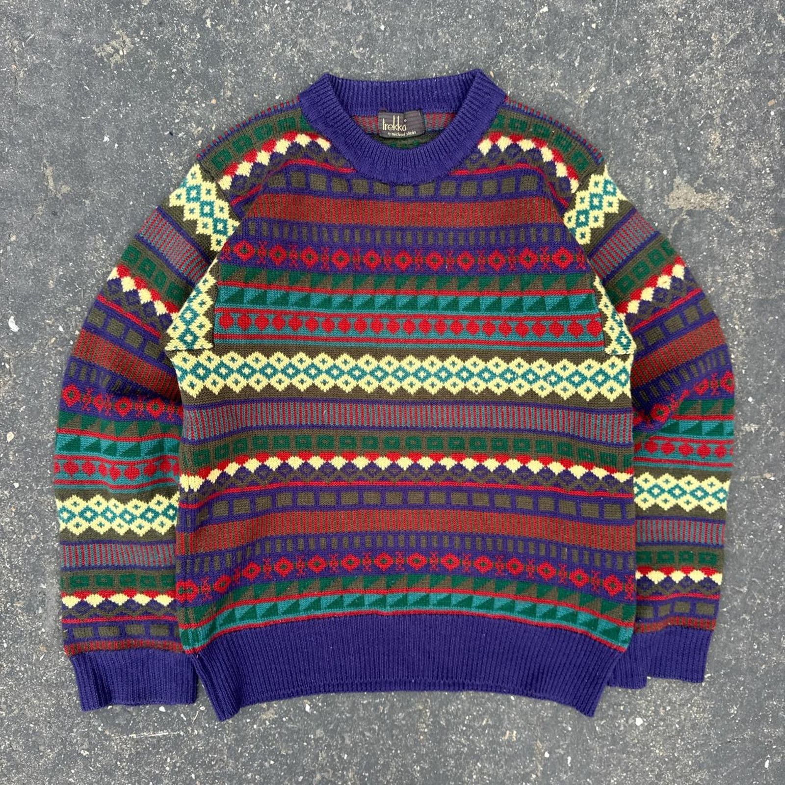 Vintage Vintage 90s Retro Trekka Michael Stein Sweater Size Medium Size M / US 6-8 / IT 42-44 - 1 Thumbnail