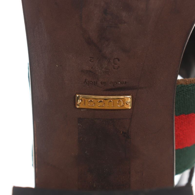 Gucci Gucci Brown High Heel Sandals- Size US 8 / IT 38 - 5 Thumbnail