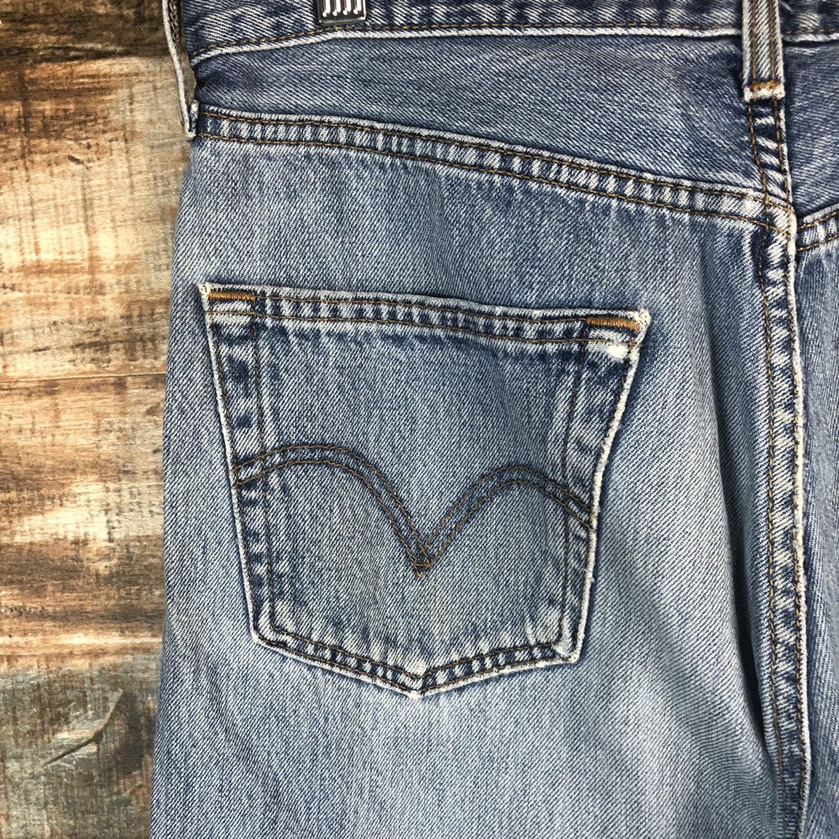 Levi's DL Levis 501 Blue jeans Denim Pants #C273 Size US 32 / EU 48 - 15 Thumbnail