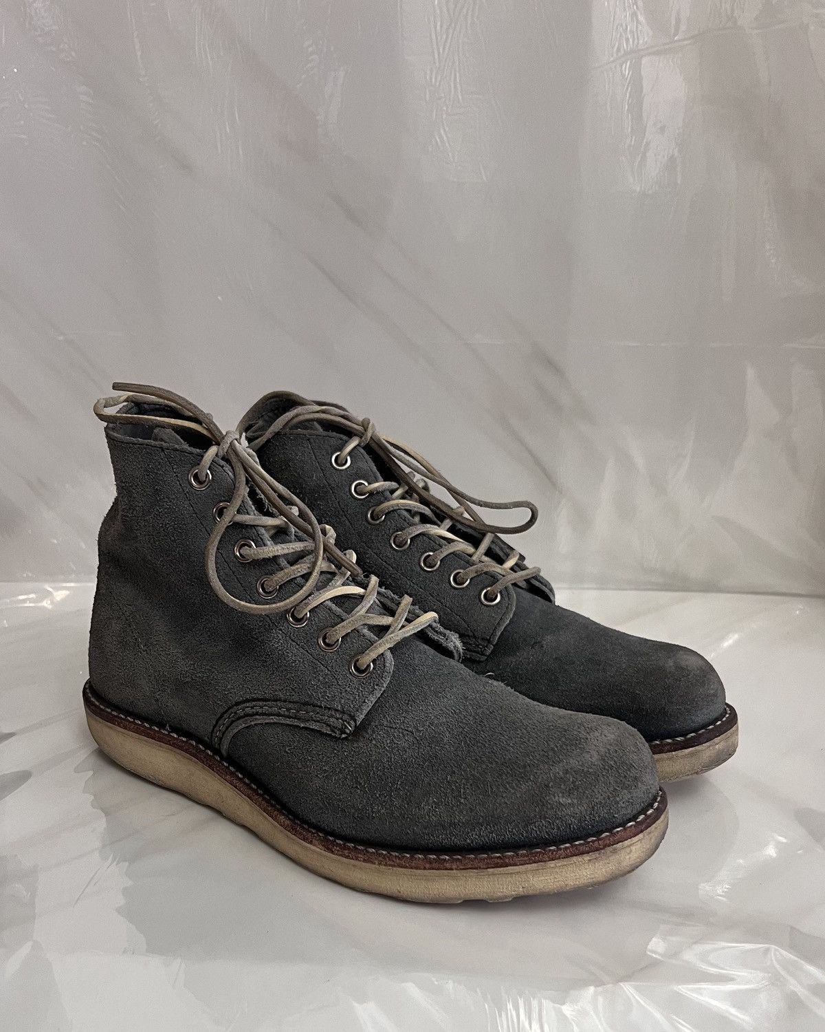 Red Wing Red wing #8144 Round toe blue slate Abilene boot size 8 D Size US 8 / EU 41 - 1 Thumbnail