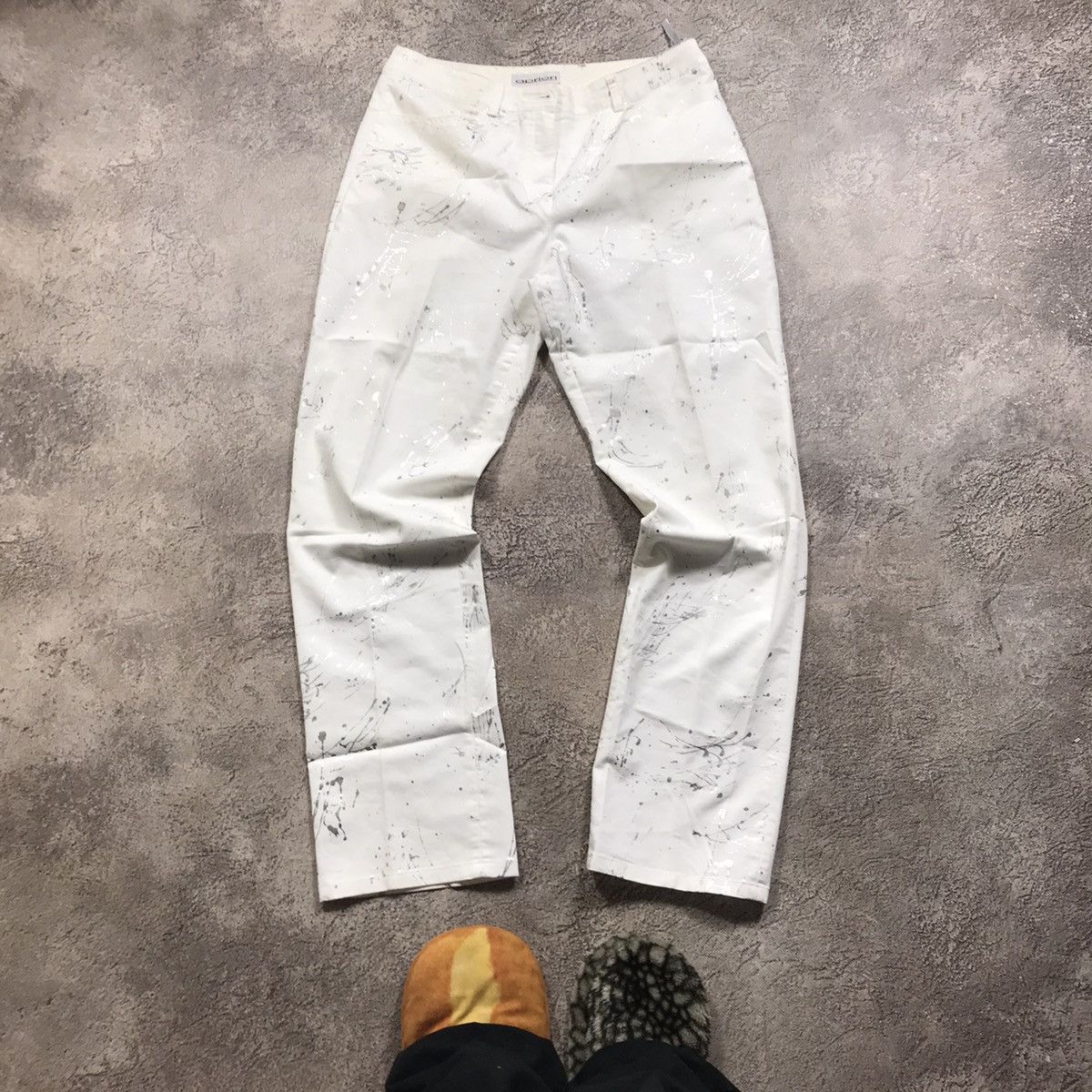 Vintage Vintage Y2K Baggy Distressed Cargo Pants Streetwear Logo 26 Size 26" / US 2 / IT 38 - 2 Thumbnail