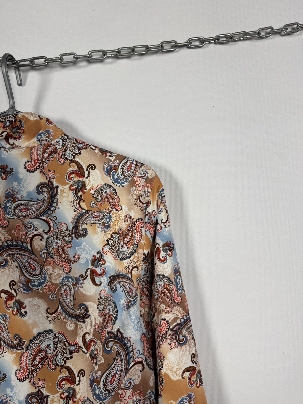 Versace Versace Vintage All Over Paisley Baroque Print Bomber Jacket Size US M / EU 48-50 / 2 - 13 Thumbnail
