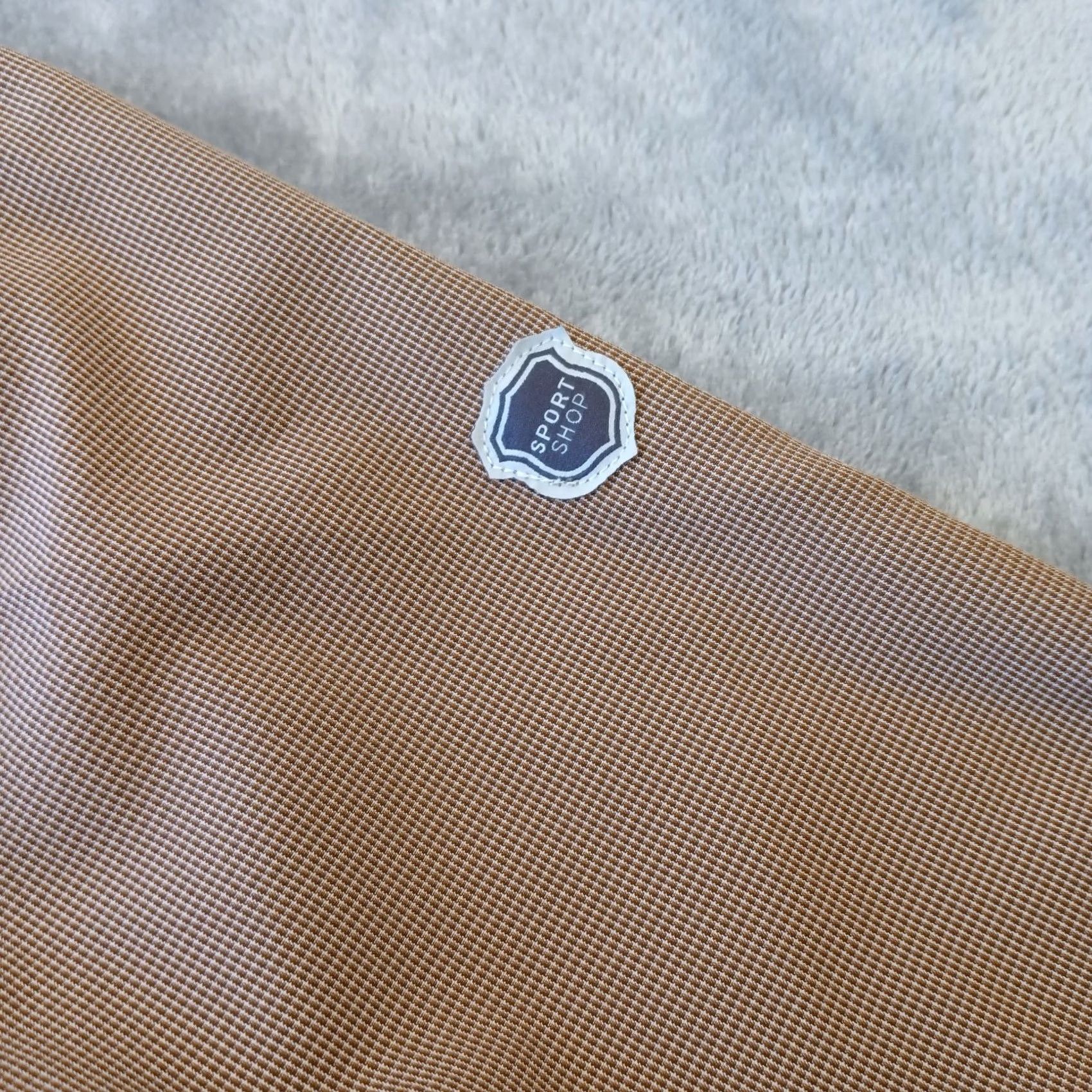 Eddie Bauer Eddie Bauer Sport Shop Shirt Mens Medium Beige Micro Check Long Sleeve Button-Up Breathable Pockets Roll Tab Collar Down Vintage No Size US M / EU 48-50 / 2 - 5 Thumbnail