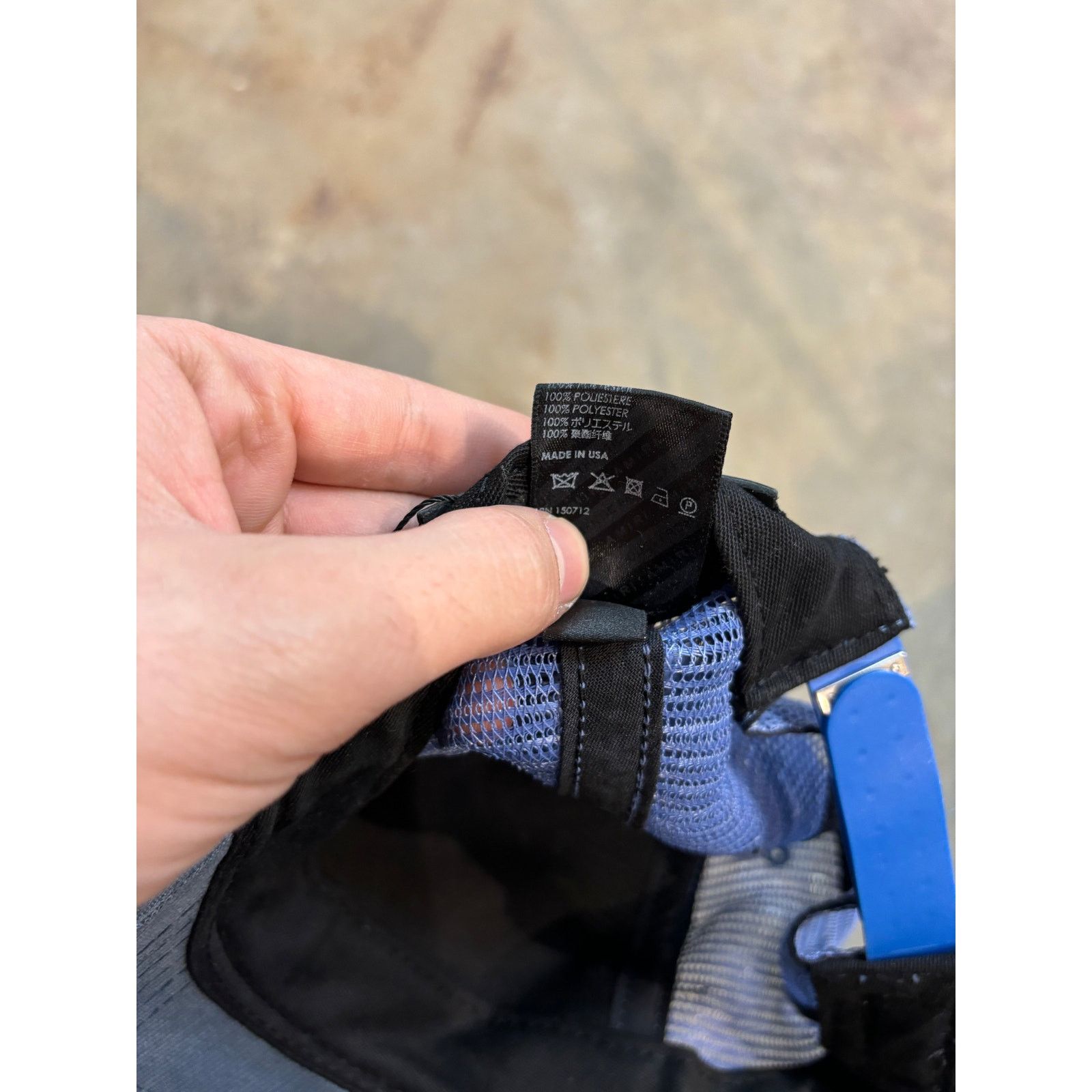 Amiri Amiri MA Logo Trucker Baby Blue Used OSFM Size ONE SIZE - 5 Thumbnail