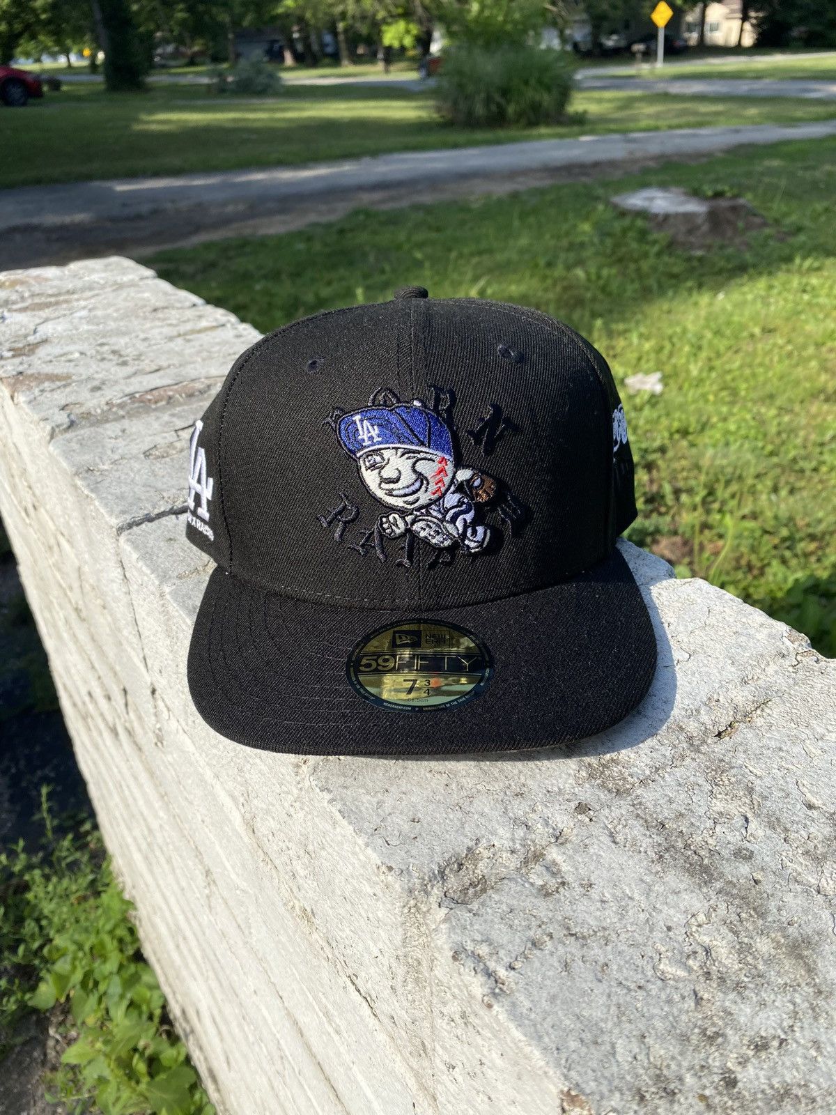 Born X Raised Born x raised Los Angeles dodgers new era 7 3/4 fitted