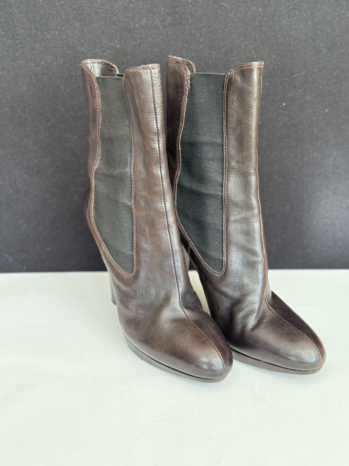 Miu Miu Miu Miu High Heels Ankle Boots size 39.5 Size US 9.5 / IT 39.5 - 2 Thumbnail