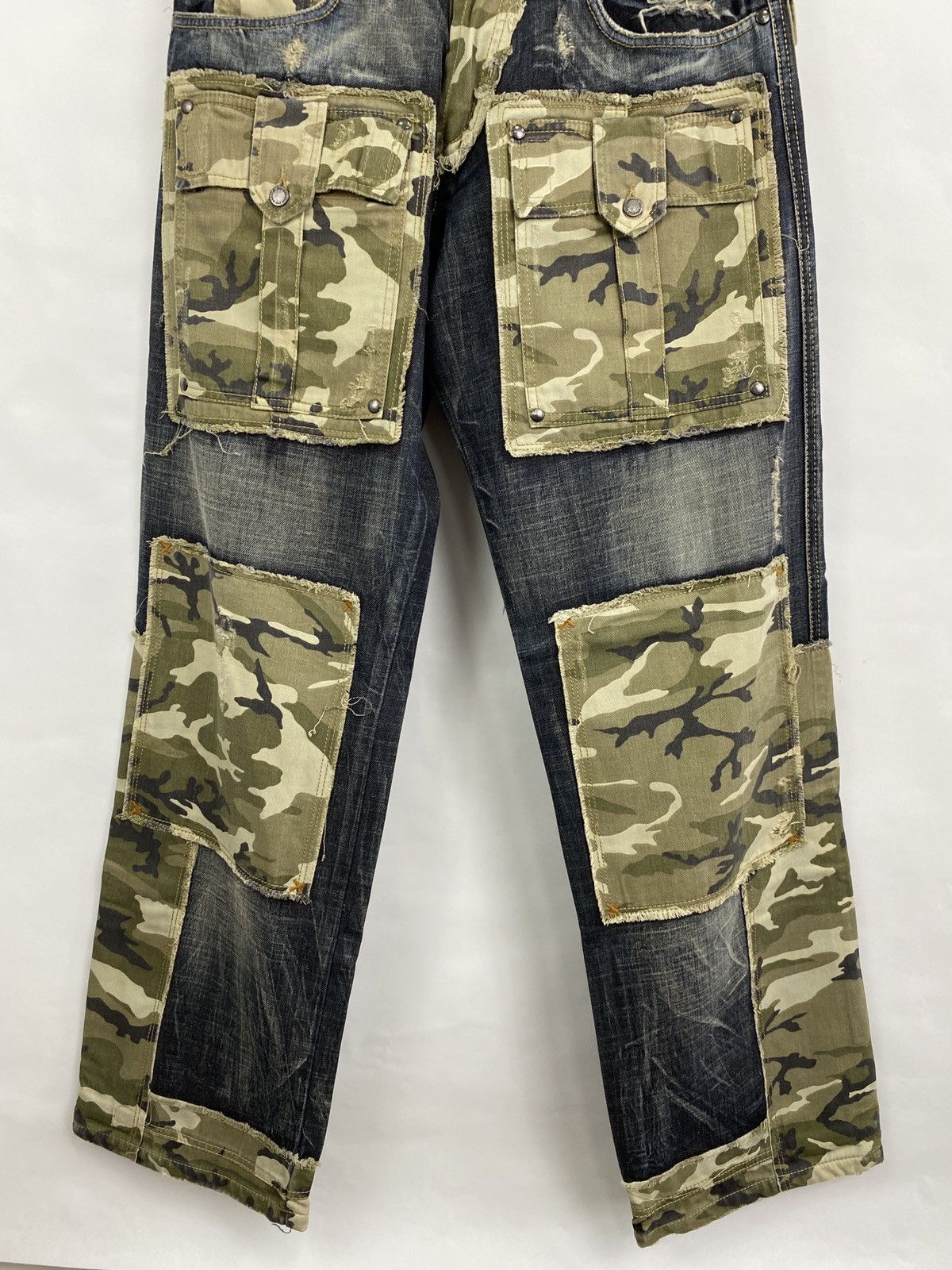 Absolut Joy 🇯🇵 Vintage 90s Absolut Joy Japanese Pants Y2K kapital Rare Size US 32 / EU 48 - 4 Thumbnail