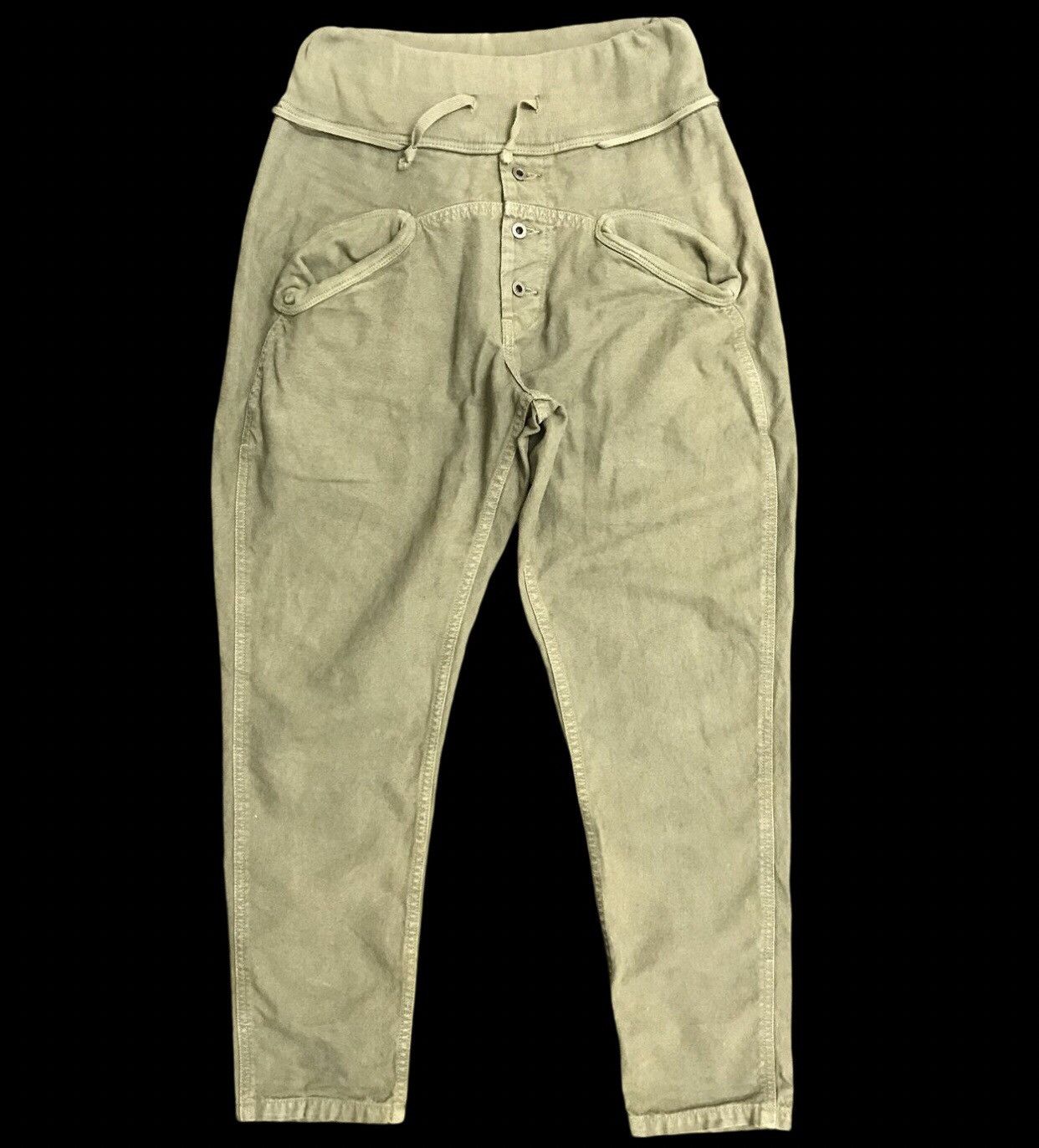 Japanese Brand P86 KAPITAL Sarouel Military Green Pant Size US 29 - 1 Thumbnail
