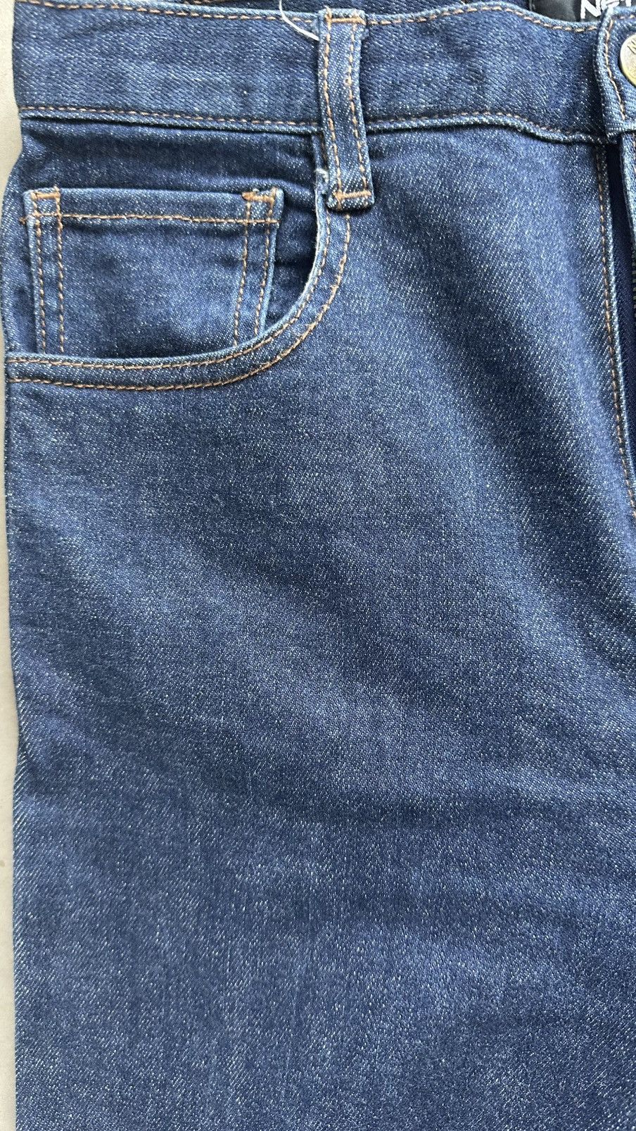 Ne-Net VINYAGE NE-NET ISSEY MIYAKE BLUE STRAIGHT JEANS Size US 28 / EU 44 - 4 Thumbnail