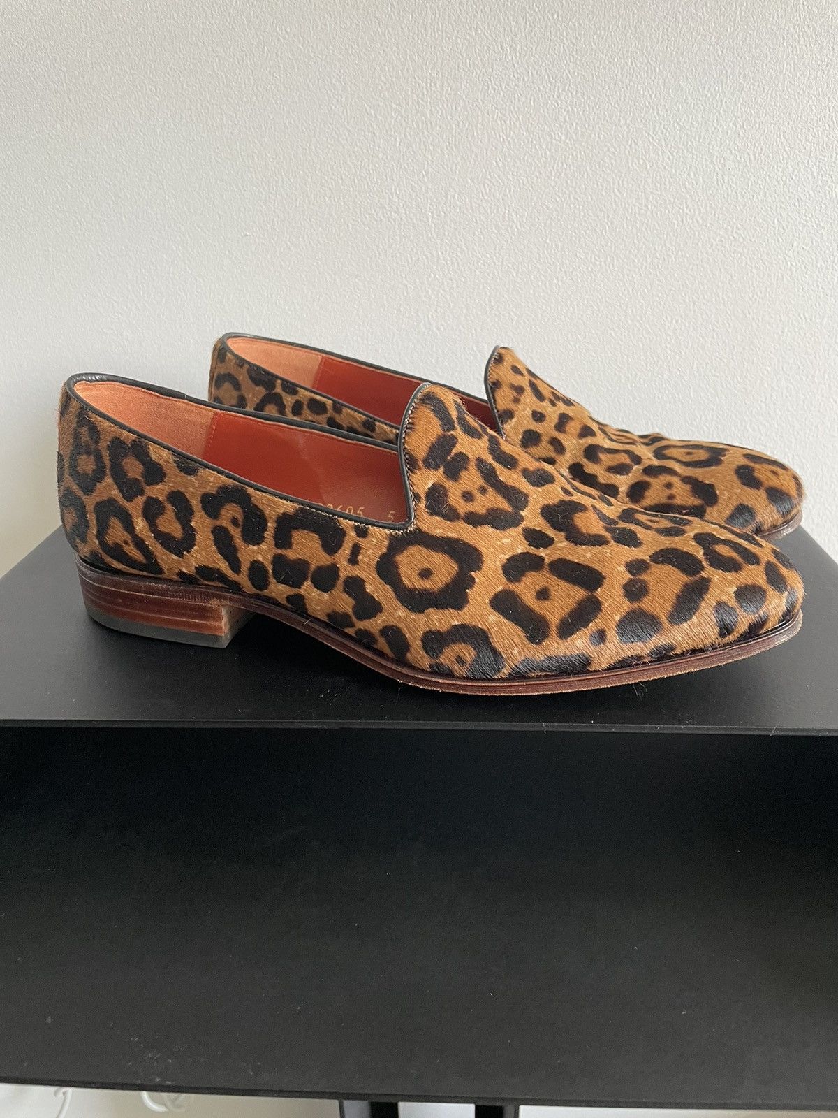 Carmina Carmina Slippers 1663 HILLS | leopard pony calf loafers Size US 7.5 / IT 37.5 - 1 Thumbnail
