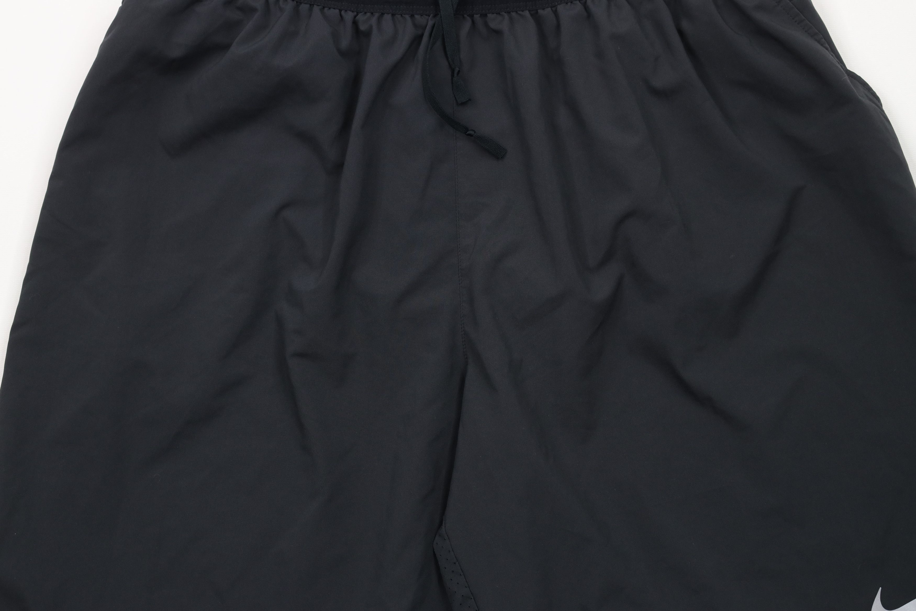 Nike × Vintage Nike Reflective Swoosh Above Knee Lined Running Shorts Size US 36 / EU 52 - 3 Thumbnail