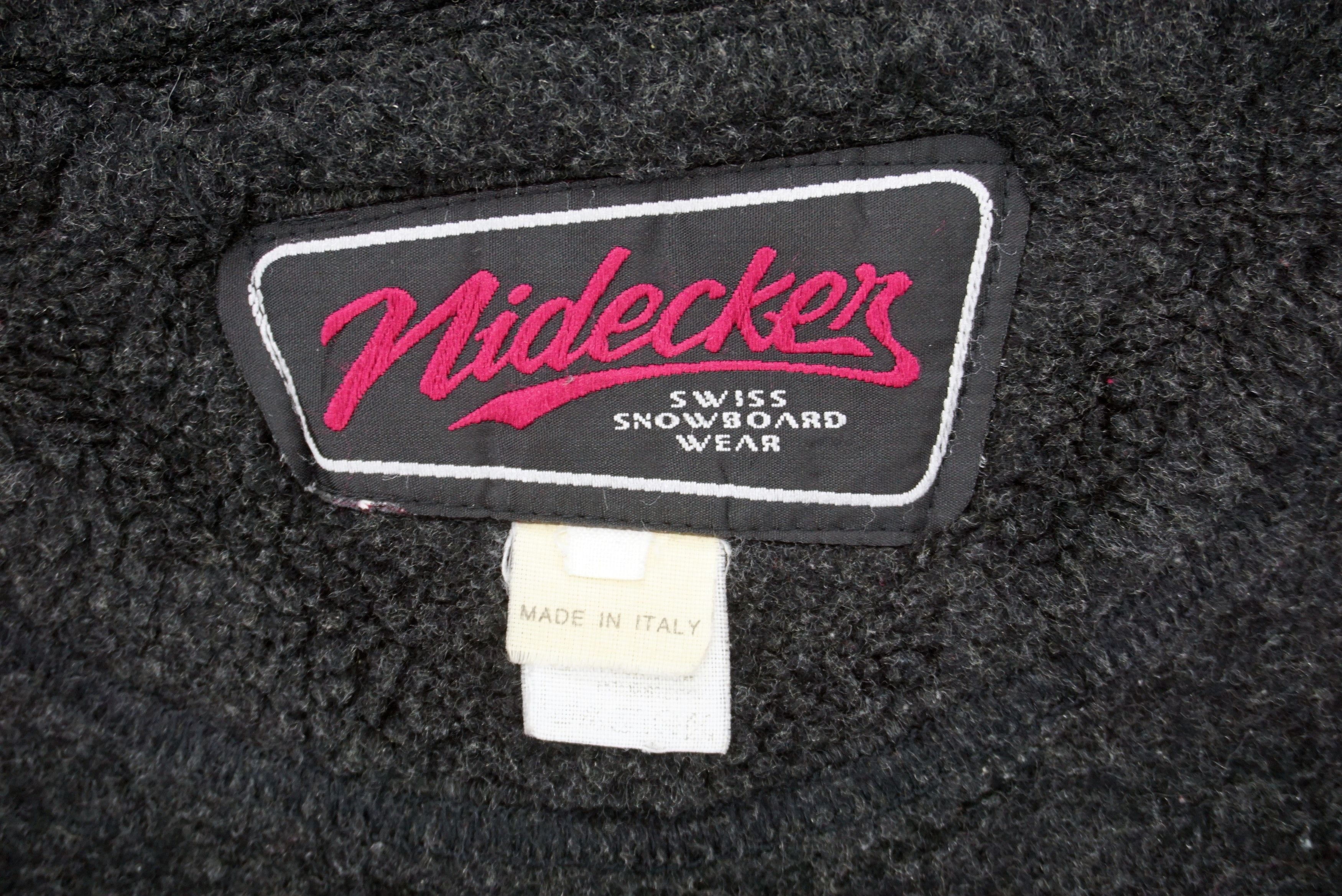 Sports Specialties Nidecker Snowboards Swiss Crafted Fleece Jacket Italian Made Size US L / EU 52-54 / 3 - 8 Thumbnail