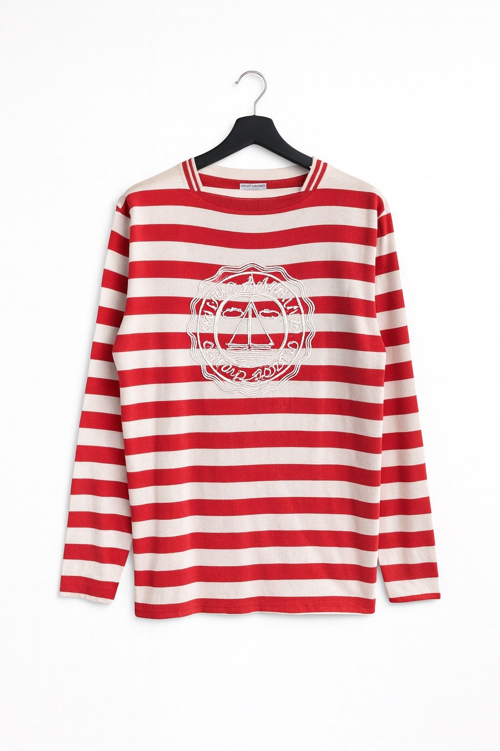 Junko Shimada Vintage Junko Shimada Red White Striped Nautical Shirt Size US M / EU 48-50 / 2 - 1 Thumbnail