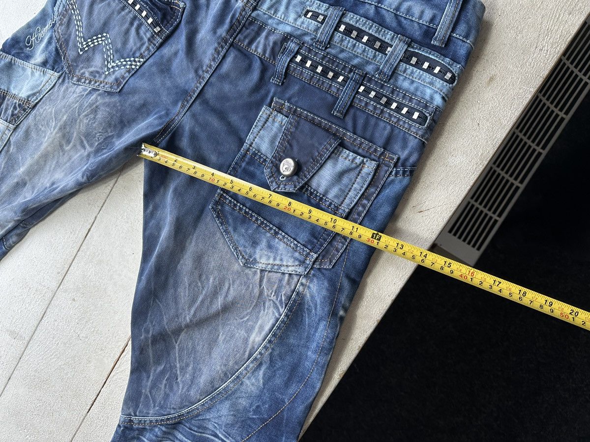 Japanese Brand 🚨Japanese Cosmo Lupo Baggy Distressed Opium Punk Jeans Owens Size US 34 / EU 50 - 23 Thumbnail