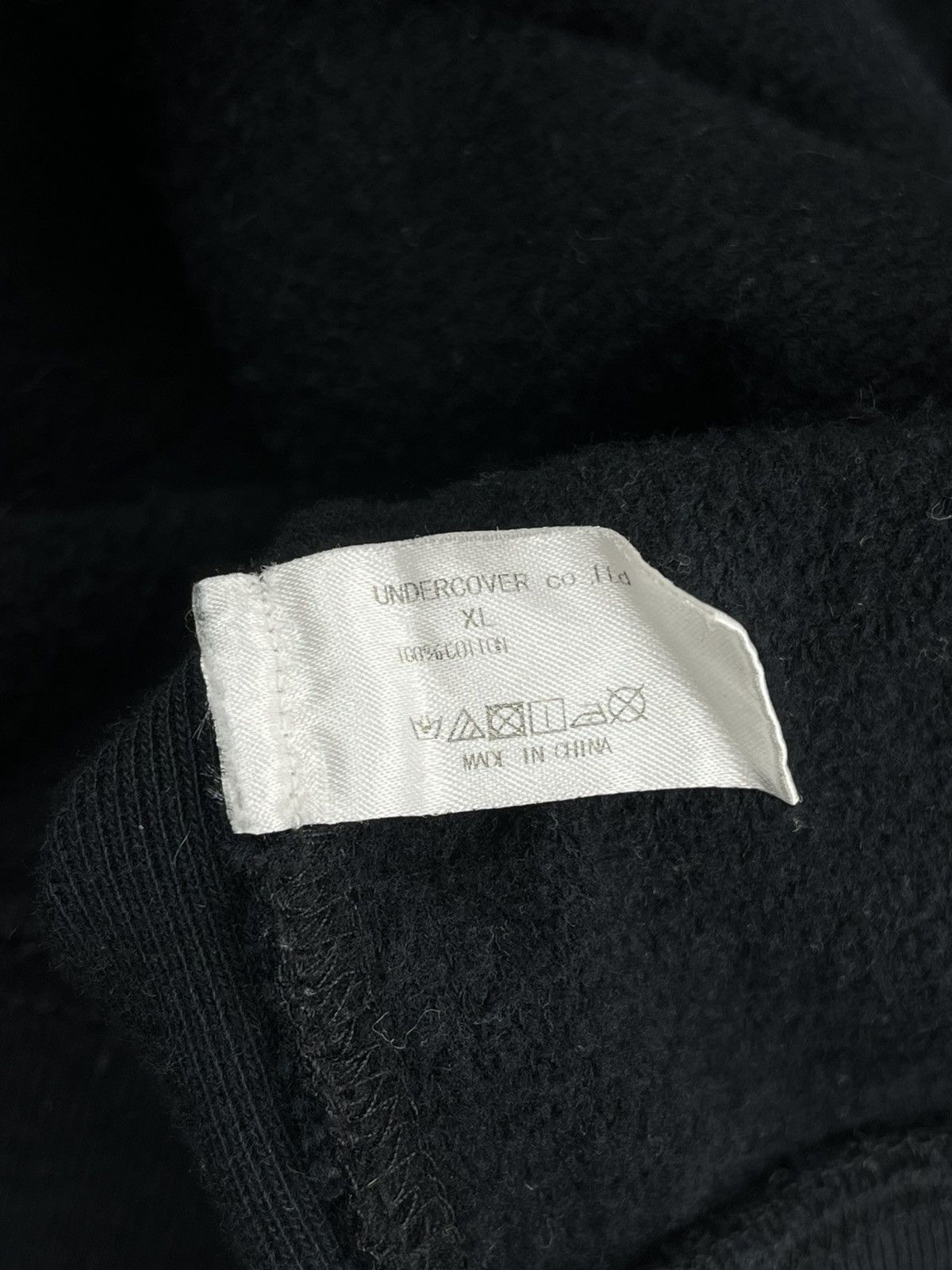Undercover Undercover WMNNC We Make Noise Not Clothes Hoodie Black Size US L / EU 52-54 / 3 - 6 Thumbnail