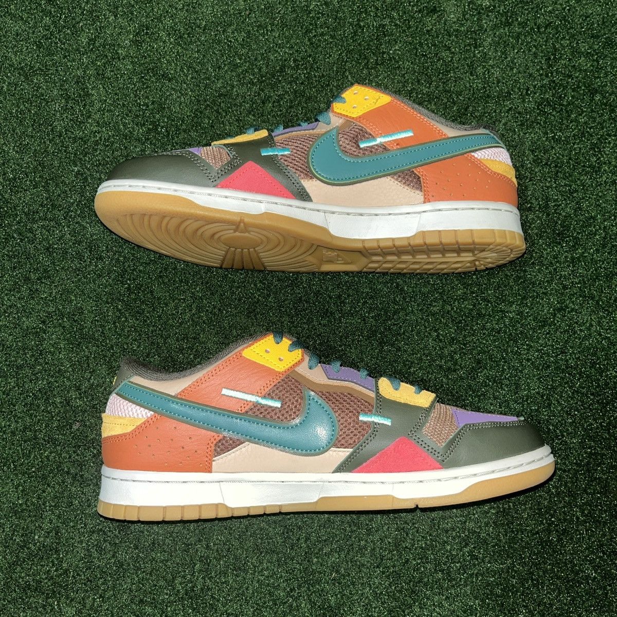 Nike Size 11 - Nike Dunk Low Scrap - DB0500-200 Size US 11 / EU 44 - 4 Thumbnail