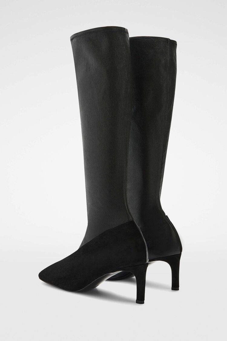 Jil Sander o1w1db10825 Knee Boots in Black Size US 11 / IT 41 - 4 Thumbnail