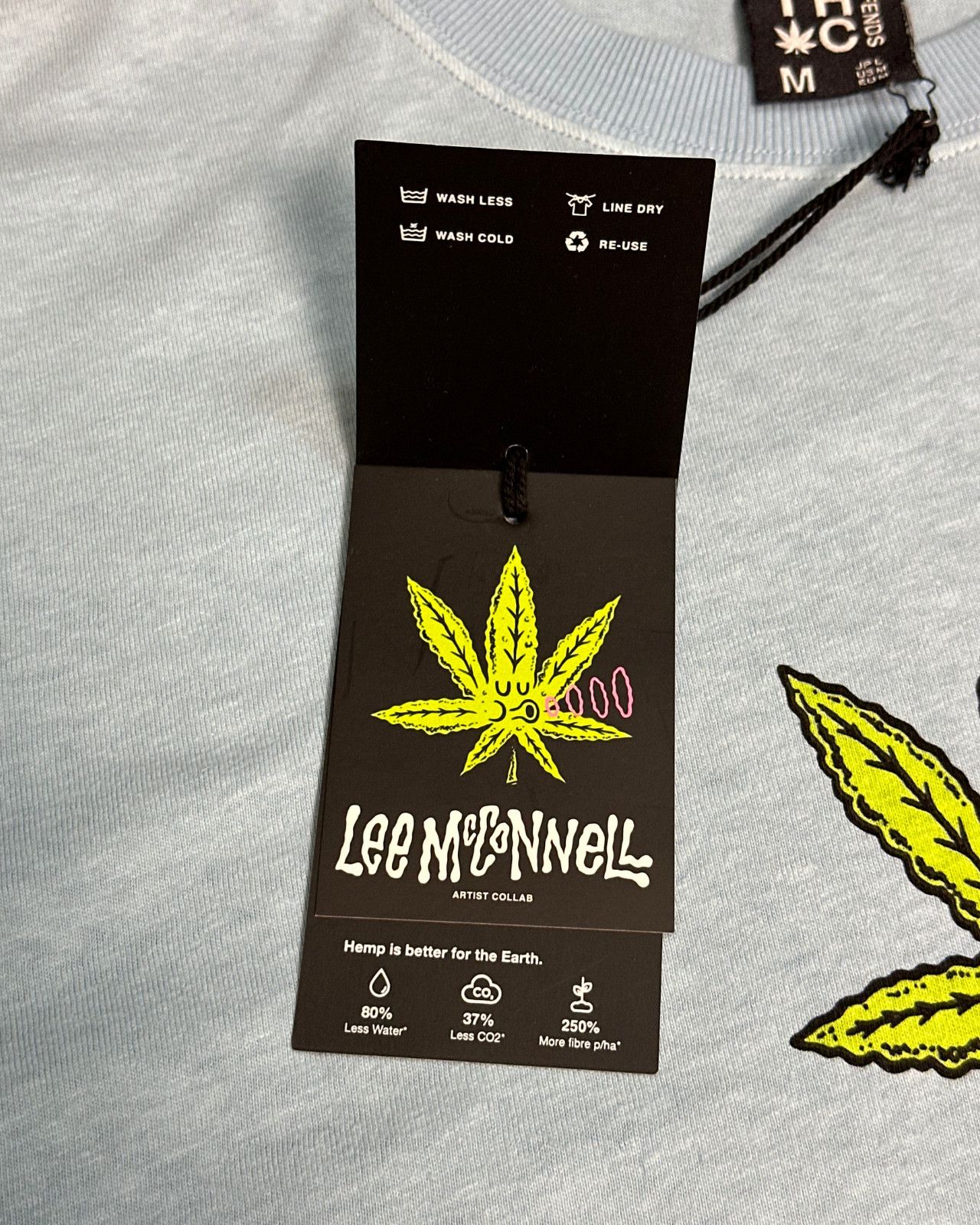Afends BNWT Afends Coasting - Hemp Weed Tee - Size Medium Size US M / EU 48-50 / 2 - 7 Thumbnail