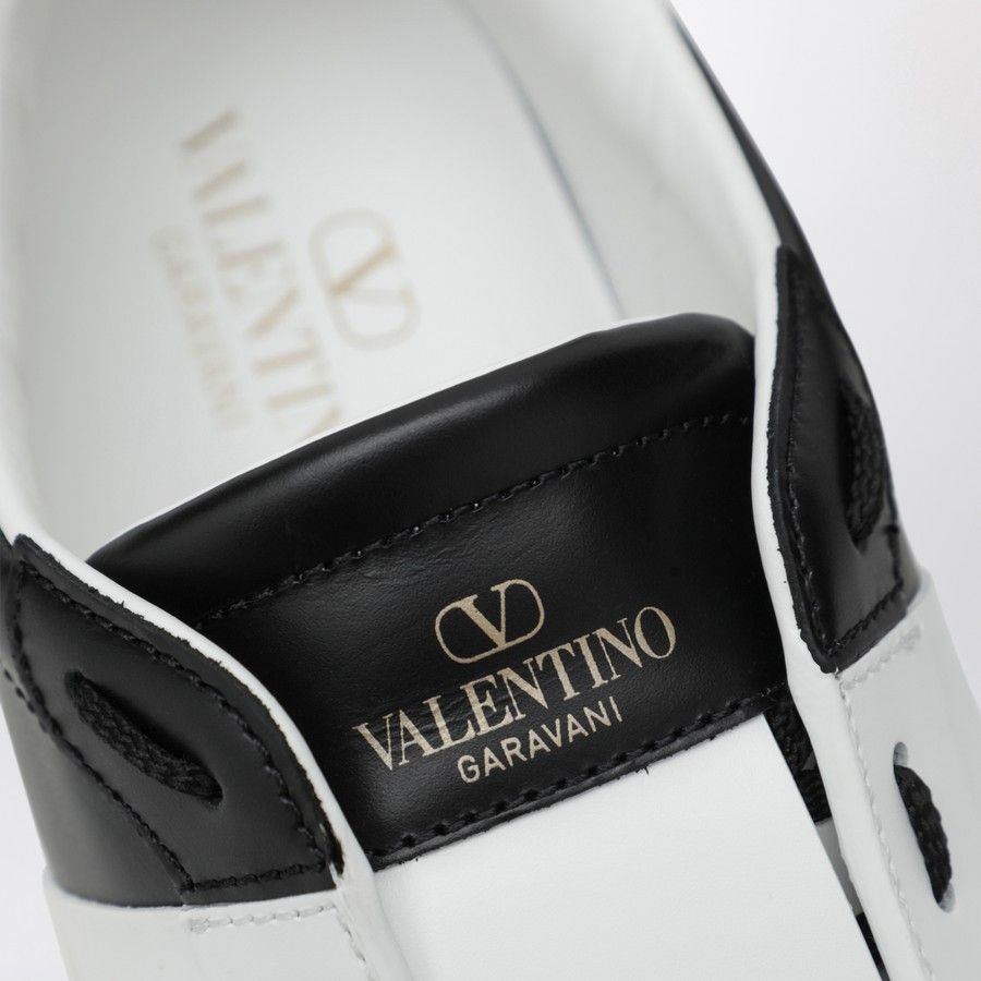 Valentino o1d2blof1025 Low-Top Sneakers in Black/White Size US 7 / EU 40 - 5 Thumbnail