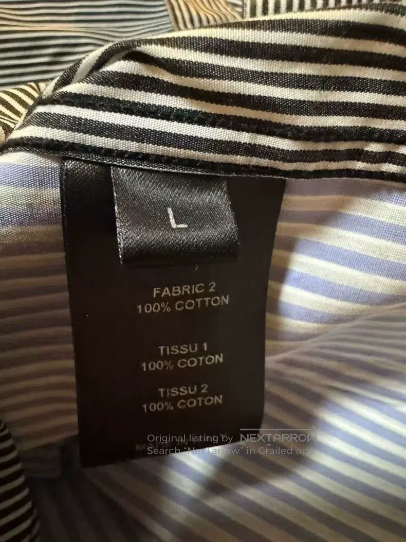 Vetements Vetements Striped Long Sleeve Shirt Size US L / EU 52-54 / 3 - 4 Thumbnail