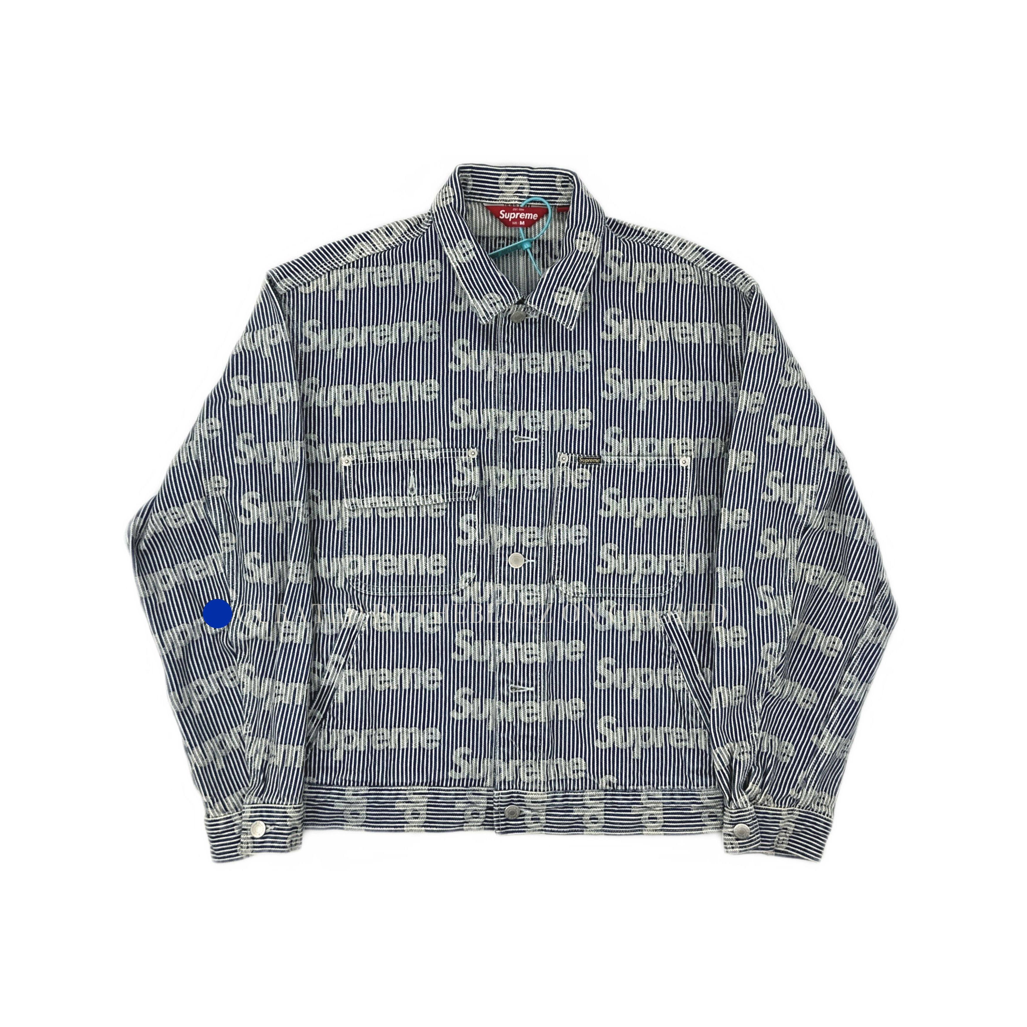 Supreme Supreme Gonz Map Work Jacket Blue | Grailed