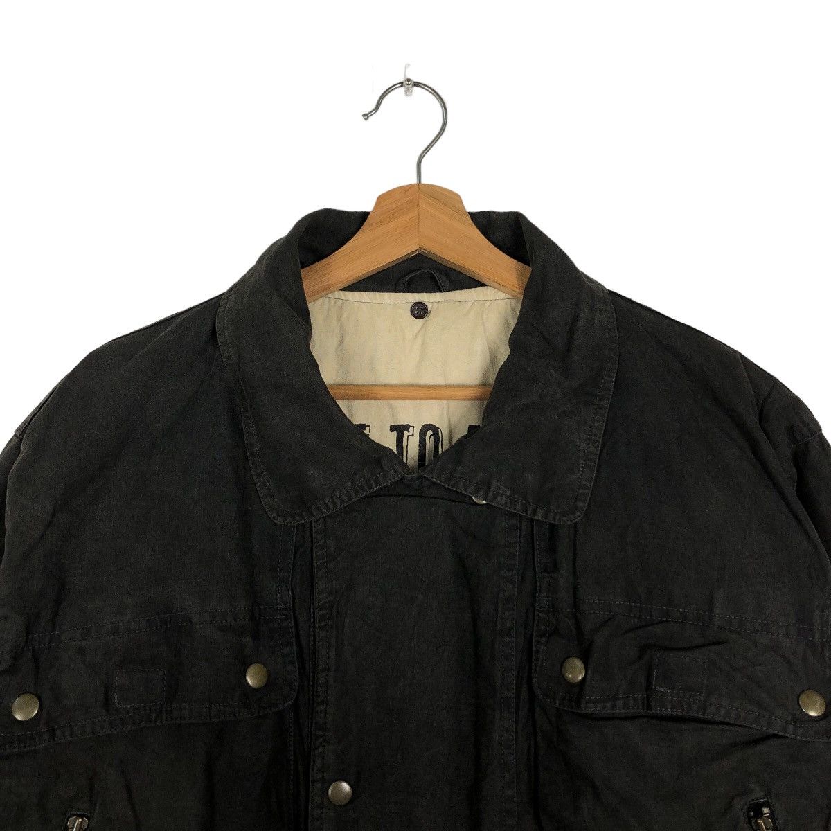 Japanese Brand 🔥RIOT RIOT BOMBER JACKET PILOT TO ACTION BONDAGE DESIGN Size US L / EU 52-54 / 3 - 3 Thumbnail