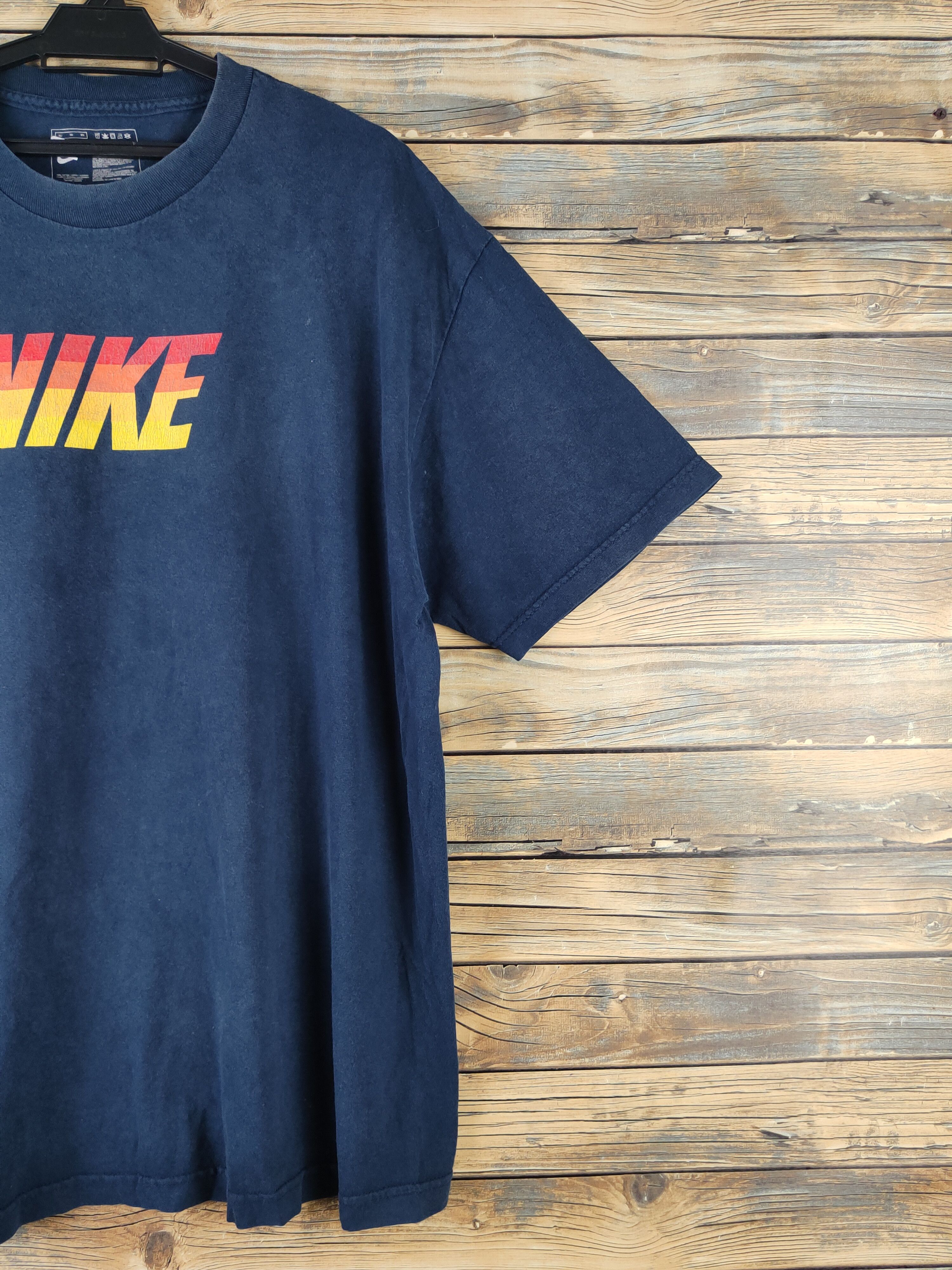 Nike DL Nike Blue Short Sleeve T-shirt #1163 Size US XL / EU 56 / 4 - 5 Thumbnail