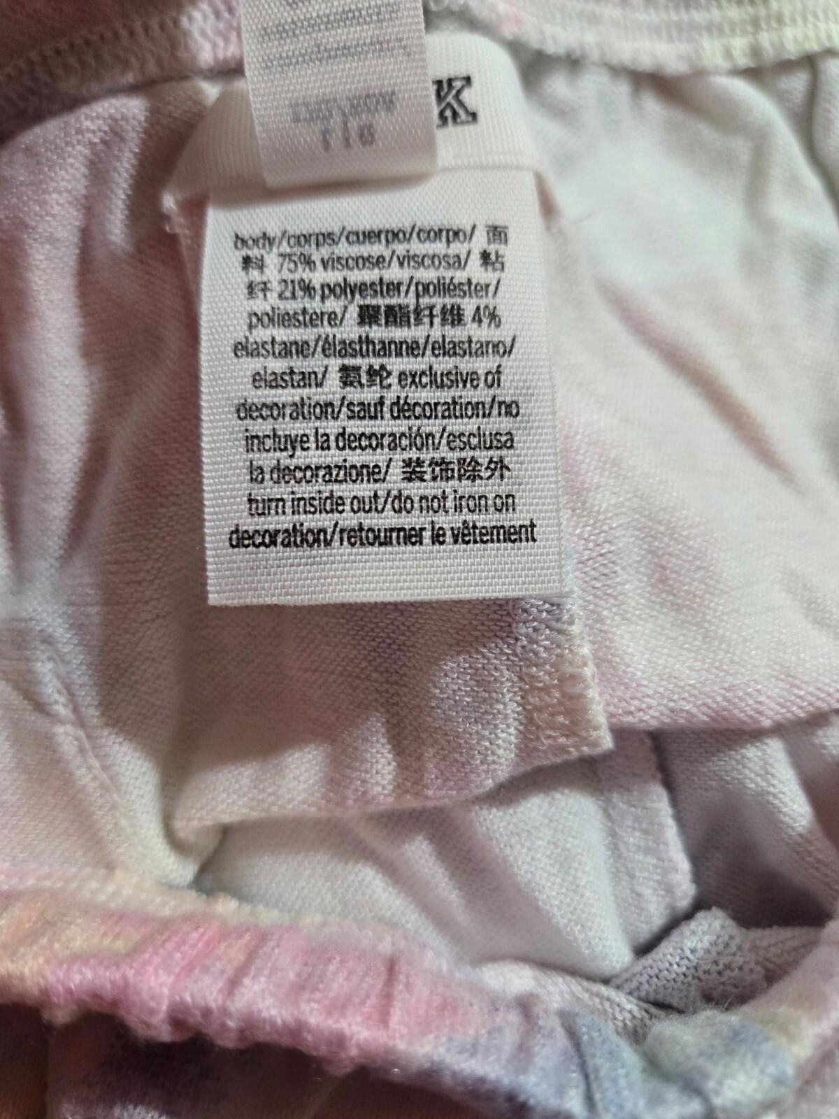 Designer Victorias Secret PINK Sleepwear Rainbow Tie Dye NIP NEW Size 36" / US 14 / IT 50 - 7 Thumbnail