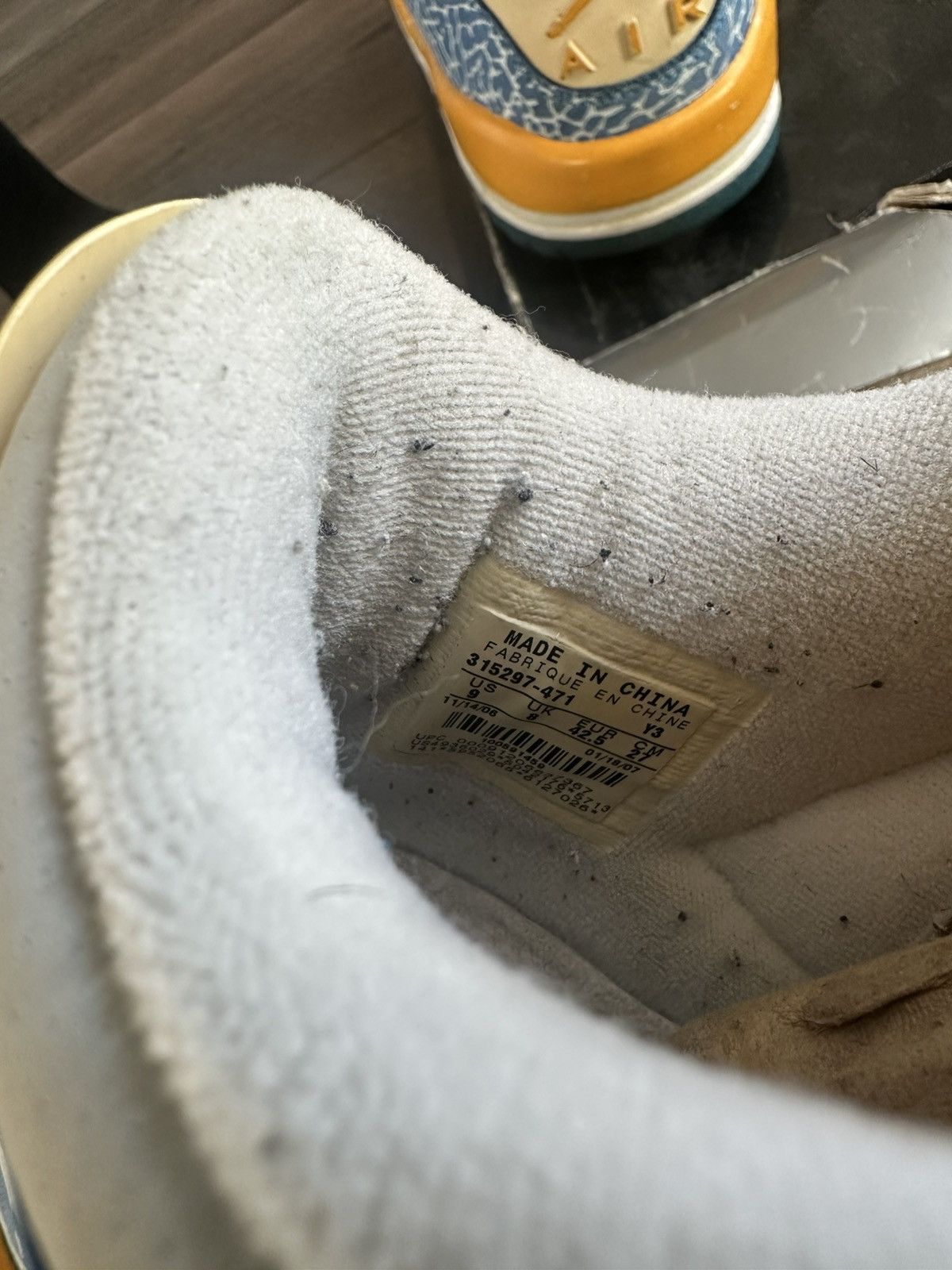 Jordan Brand Jordan 2007 OG Retro 3 Do The Right Thing Rare Air LS Size 9 Size US 9 / EU 42 - 8 Thumbnail