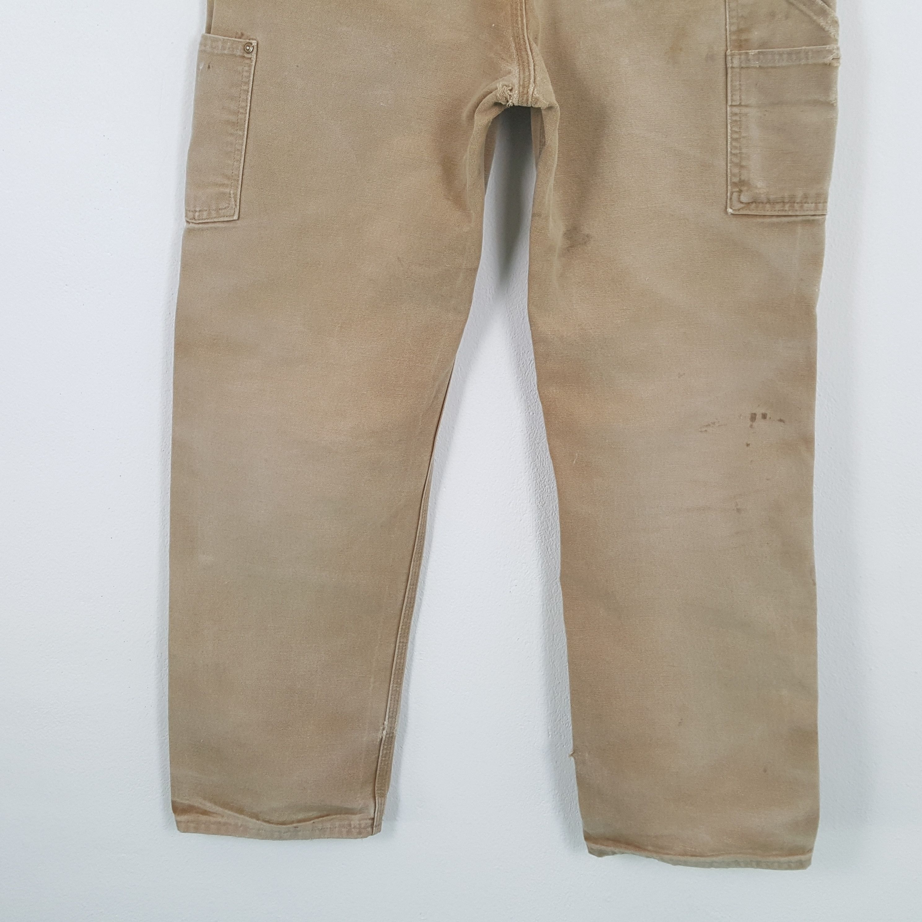 Carhartt × Vintage CARHARTT Workwear Style Carpenter Pants Distressed Size US 32 / EU 48 - 6 Thumbnail