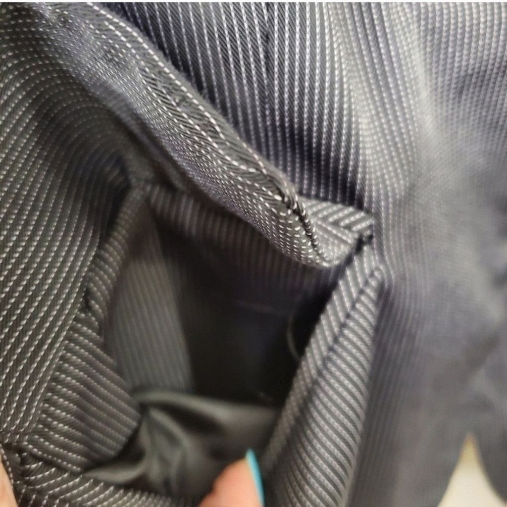 Mango Mango top suit pinstripe blazer print dark grey Size XS / US 0-2 / IT 36-38 - 3 Thumbnail