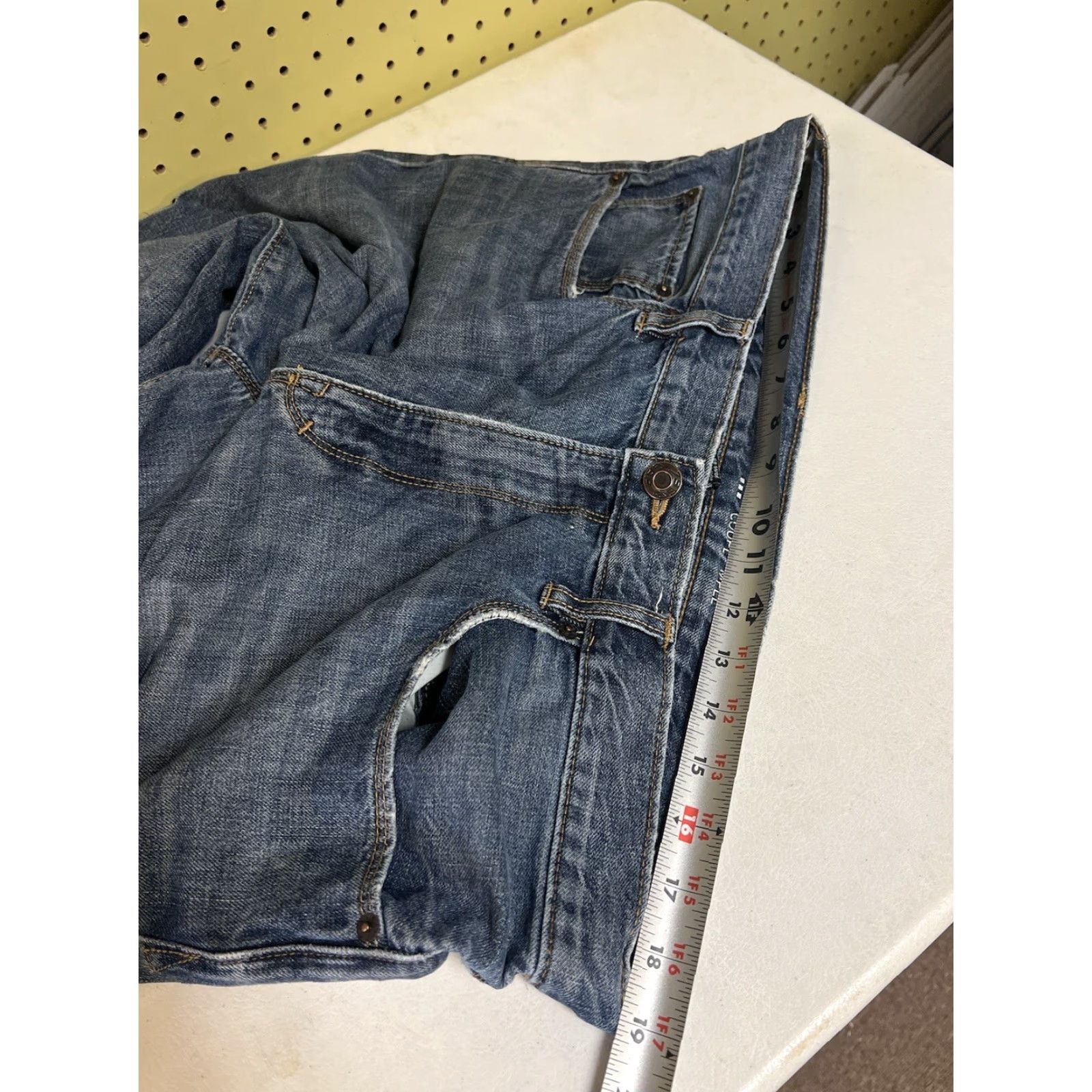 Gap Gap Jeans 1969 Denim 38x33 Mens Blue Loose Relaxed Fit Regular 5-Pocket Denim Jeans Size US 38 / EU 54 - 6 Thumbnail