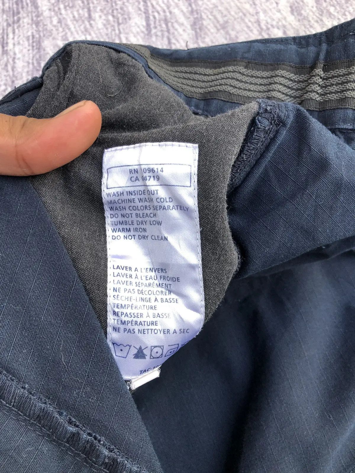 5.11 Very Rare Navy Blue Multipocket Bush Cargo Pants 9 Pocket Size US 33 - 11 Thumbnail