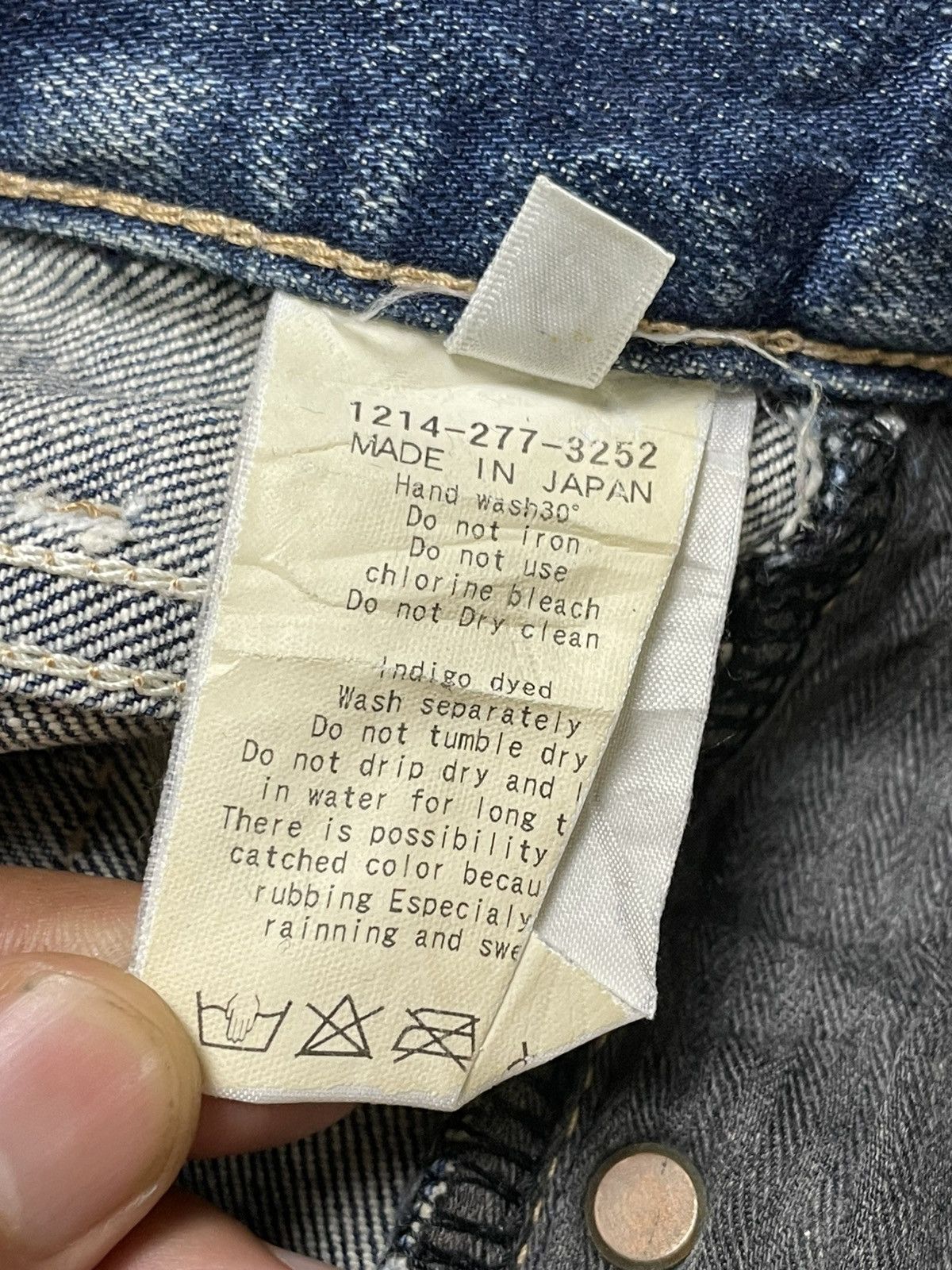 United Arrows × Vintage United Arrows x Beauty Youth Distressed Denim Jeans (117) Size US 35 - 8 Thumbnail