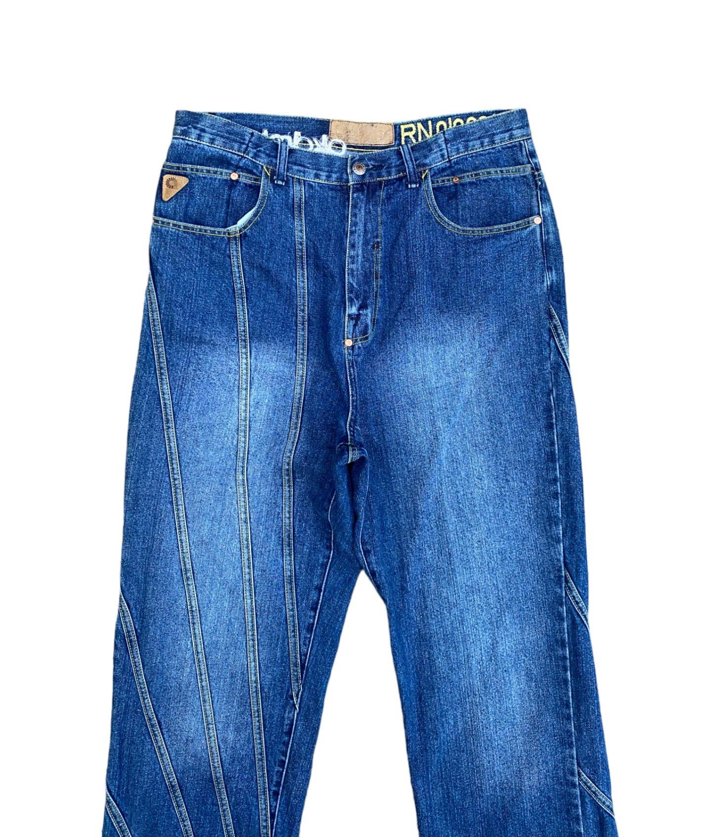 Akademiks Akademiks WIDE BAGGY denim JNCO style W34 inch Size US 34 / EU 50 - 3 Thumbnail