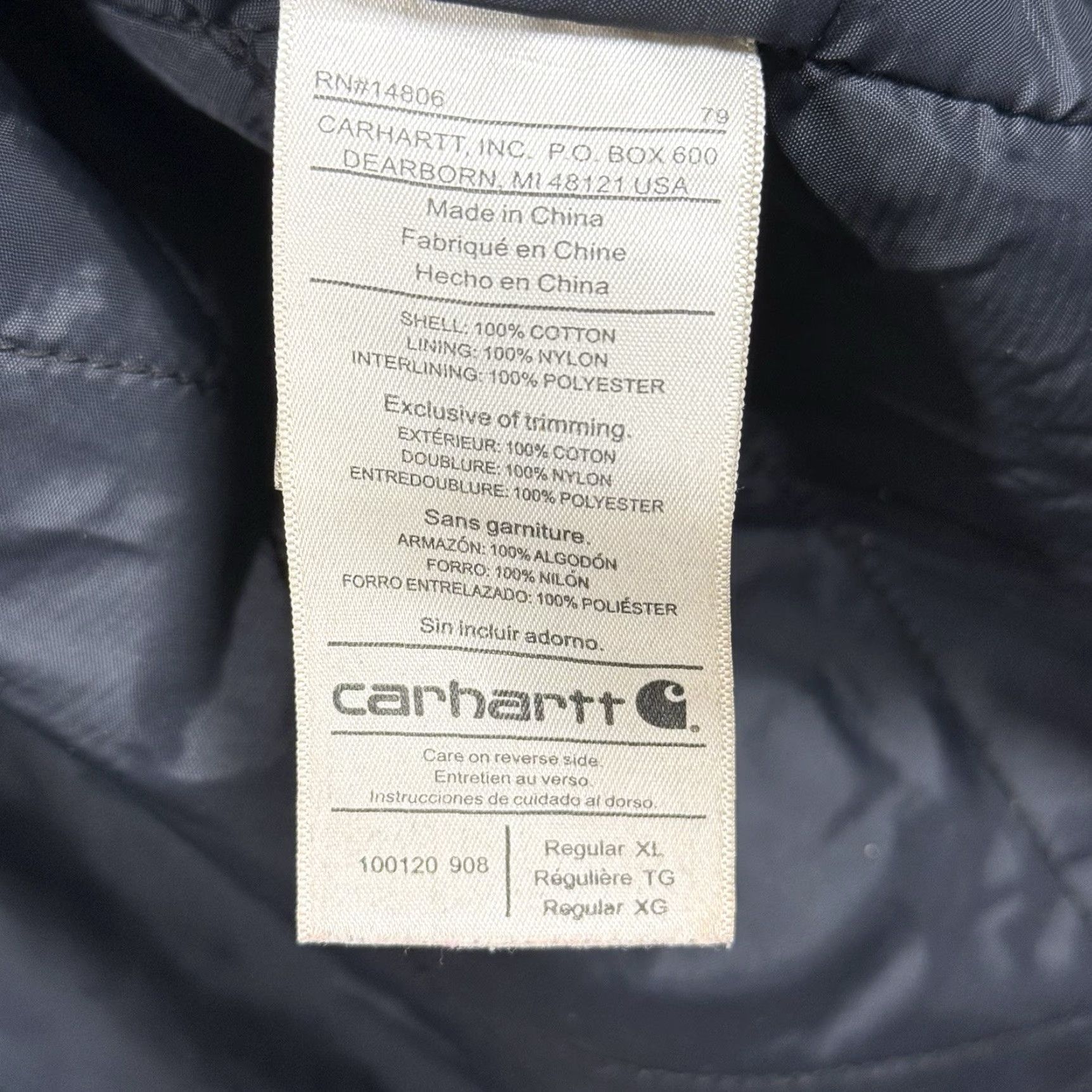 Carhartt Carhartt Mankato Jacket Brown XL Zipper Pockets Distressed 100120 Work Jacket Men Size US XL / EU 56 / 4 - 7 Thumbnail