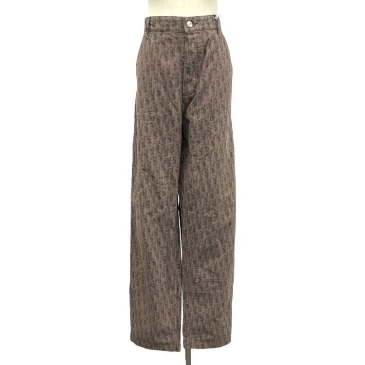 Dior Dior Oblique Monogram Pants Size 31 Size US 31 - 1 Thumbnail