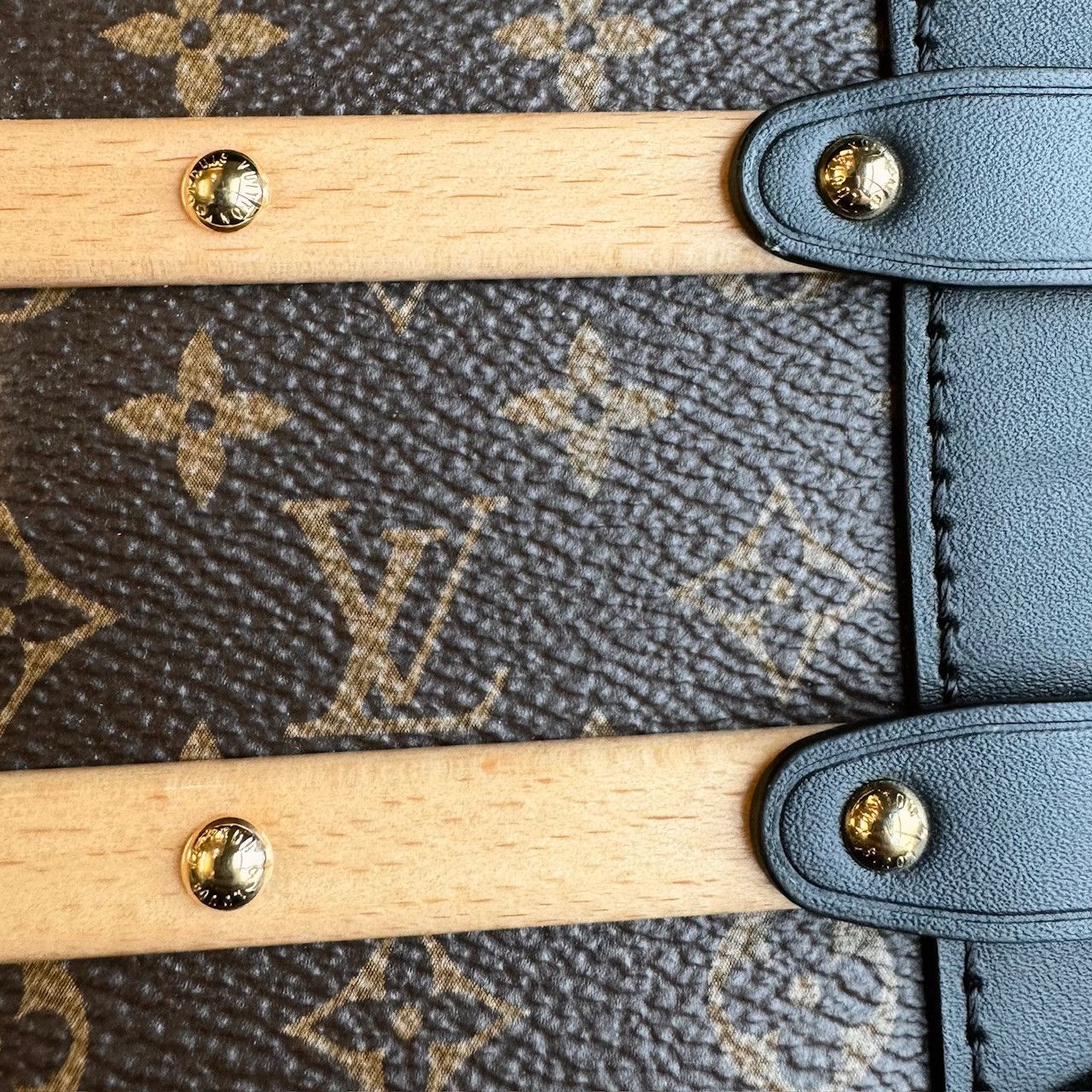 Louis Vuitton Monogram Wood Trianon PM Bag