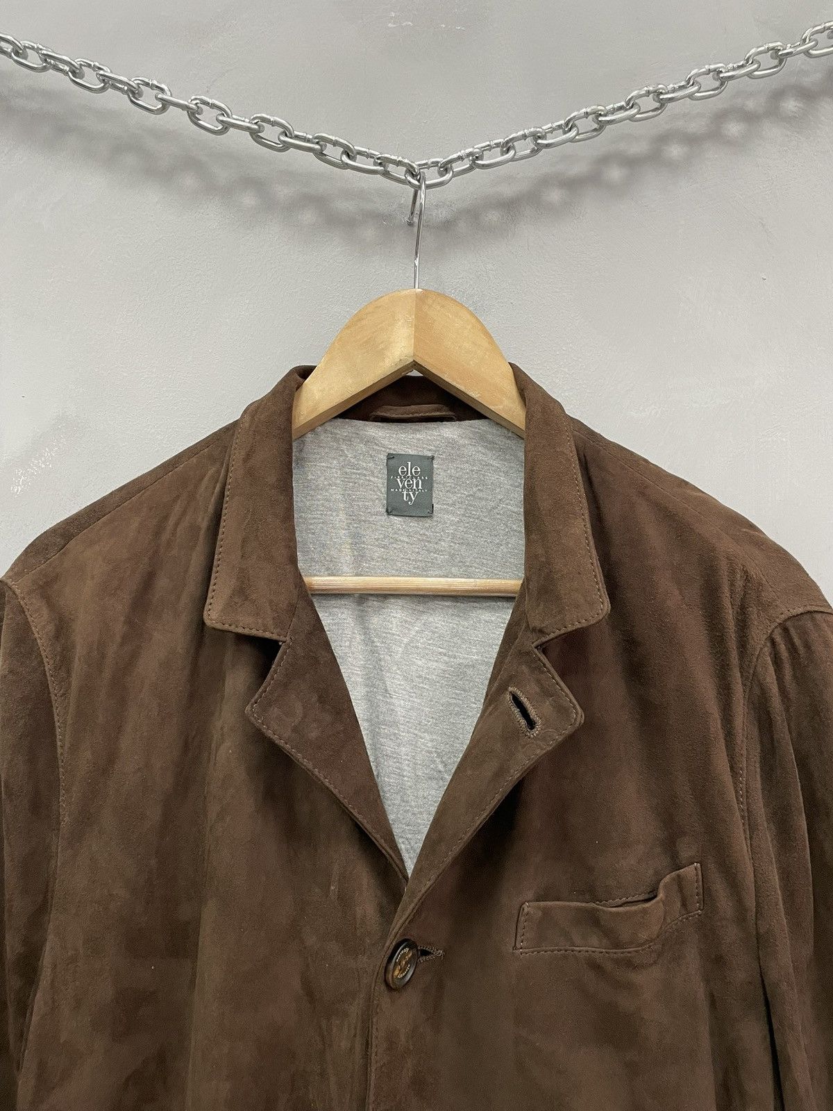 Japanese Brand Rare suede japanese Leather jacket blazer 90s Size US L / EU 52-54 / 3 - 6 Thumbnail