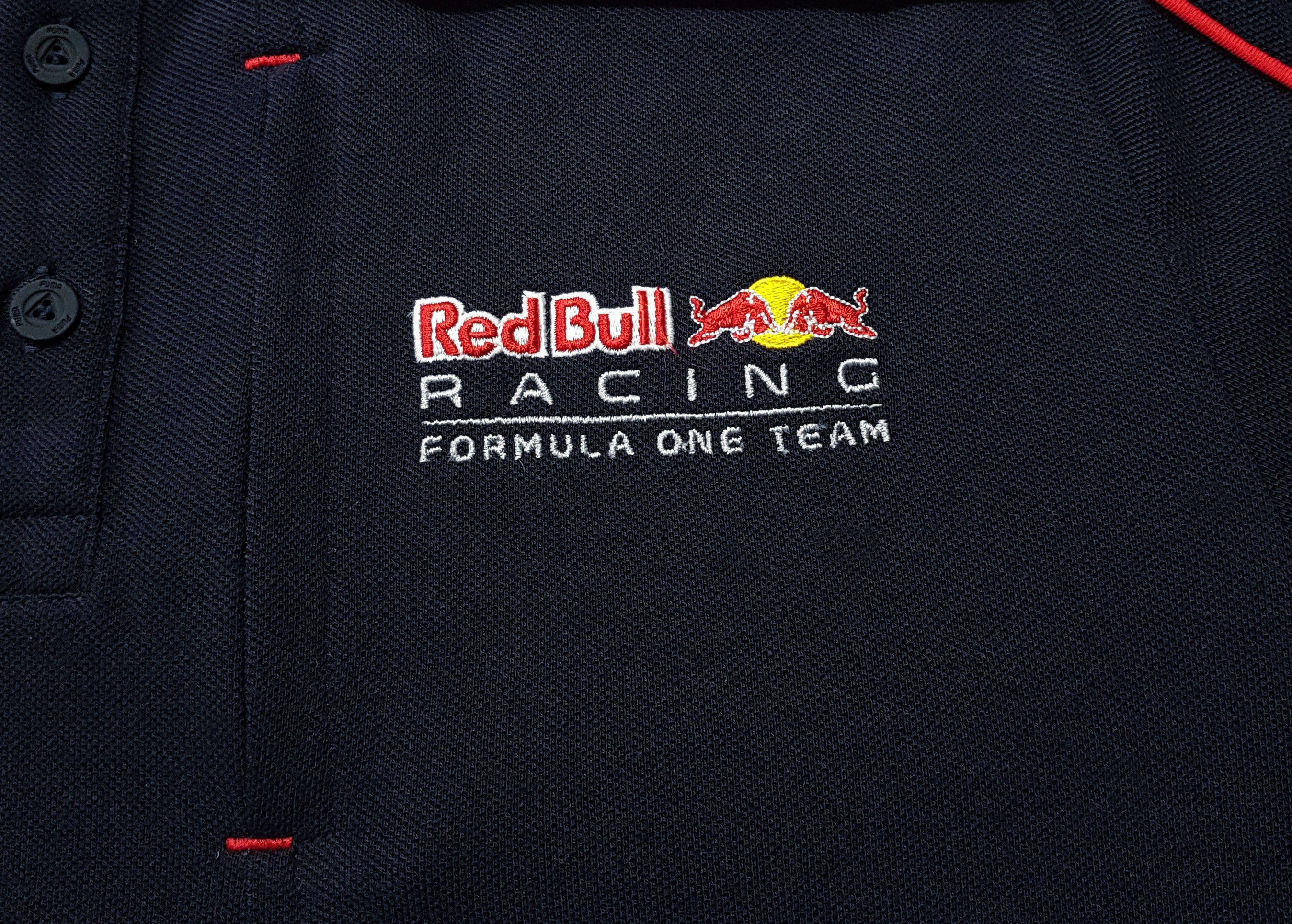 Puma Puma Red Bull Racing Formula 1 Team Navy Polo Shirt sz M Size US M / EU 48-50 / 2 - 5 Thumbnail