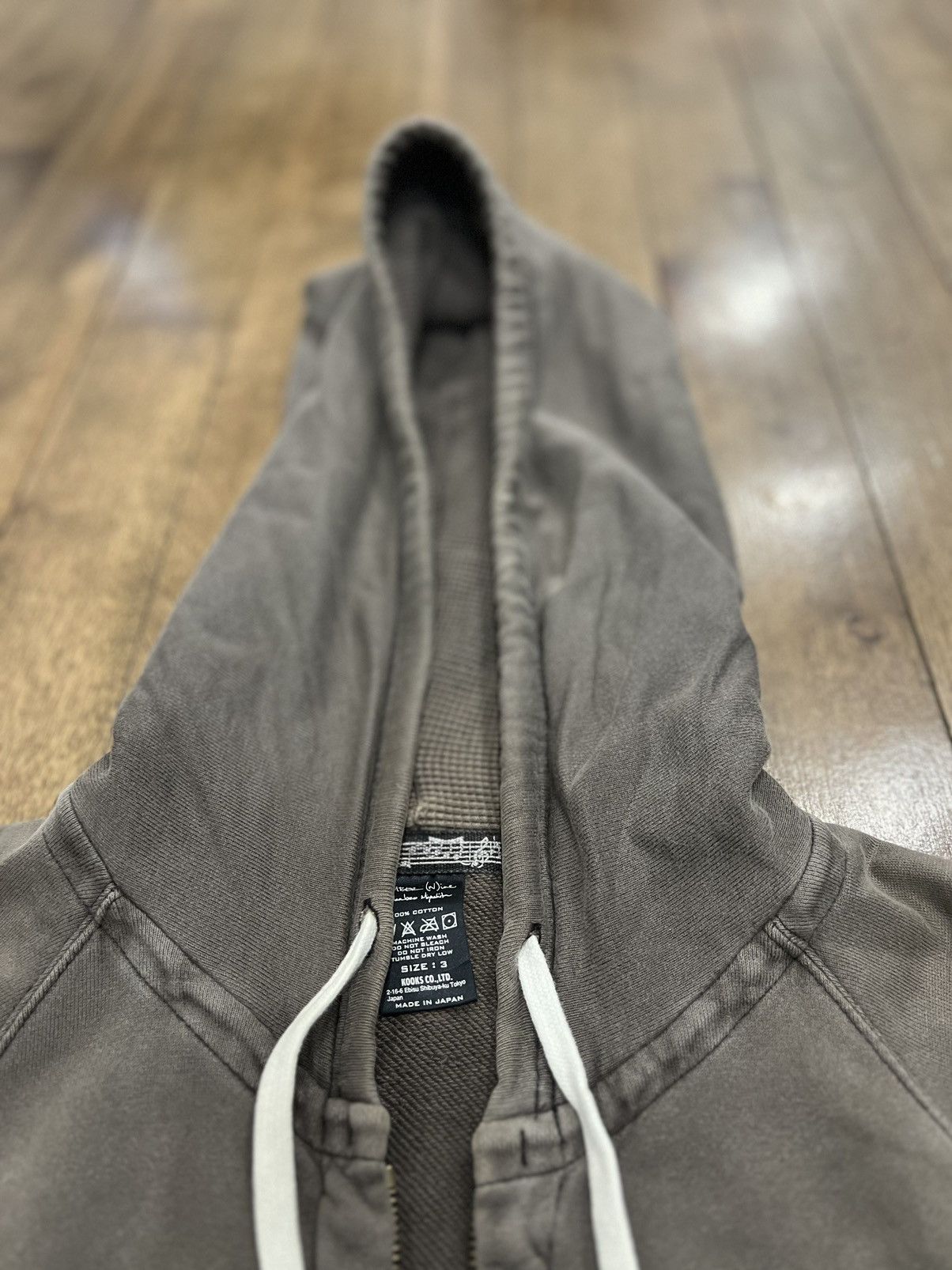 Number (N)ine Number (N)ine crying heart cargo hoodie Size US L / EU 52-54 / 3 - 9 Thumbnail
