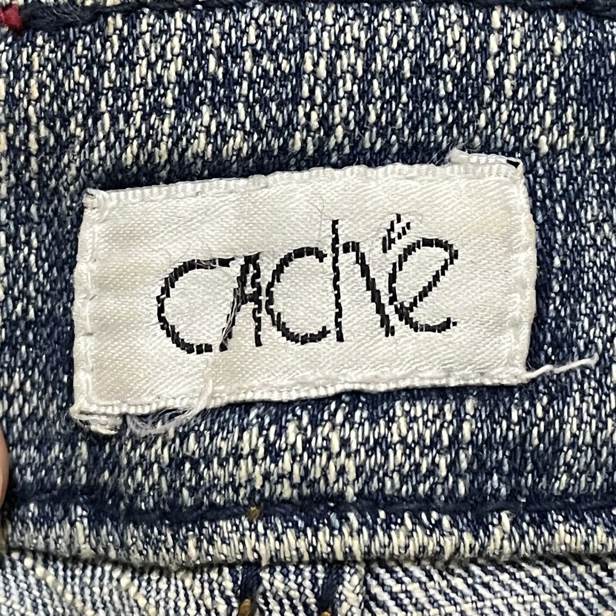 Other Rare Design Vintage Japanese Brand Cache Flared Jeans 2000s Size US 26 / EU 42 - 9 Thumbnail